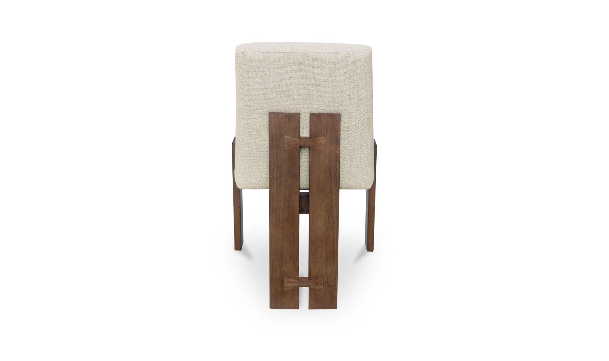Moe's Home Mia Dining Chair Beige-Set of Two - Image 9