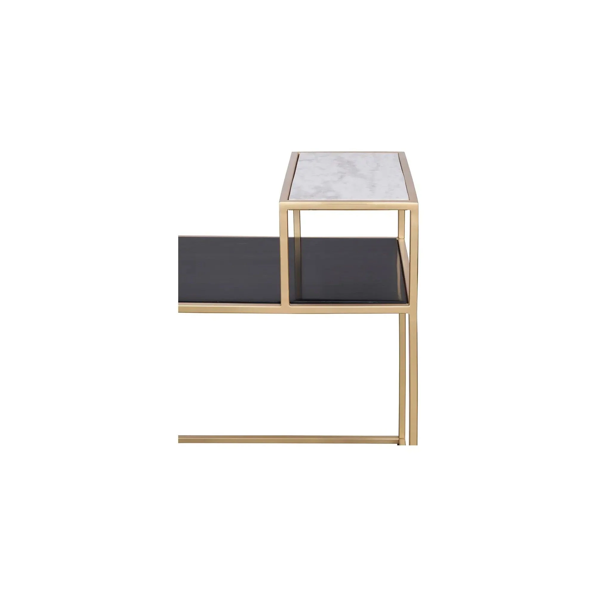 Moe's Home Collection Mies Gold Side Table - Image 3