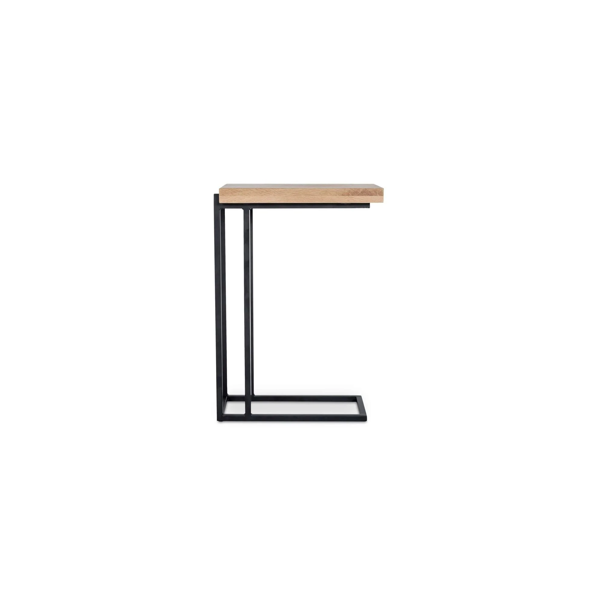 Moe's Home Collection Mila Natural C Shaped Side Table