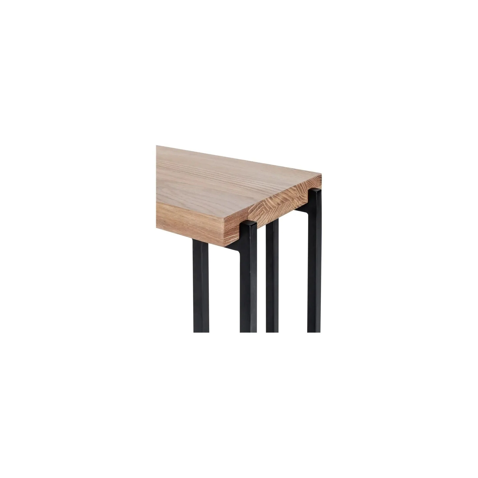 Moe's Home Collection Mila Natural C Shaped Side Table - Image 5