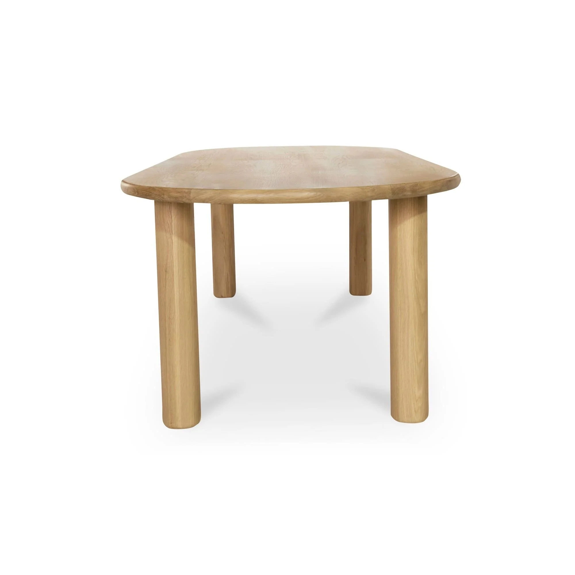Moe's Home Milo Large Dining Table Oak - Image 6