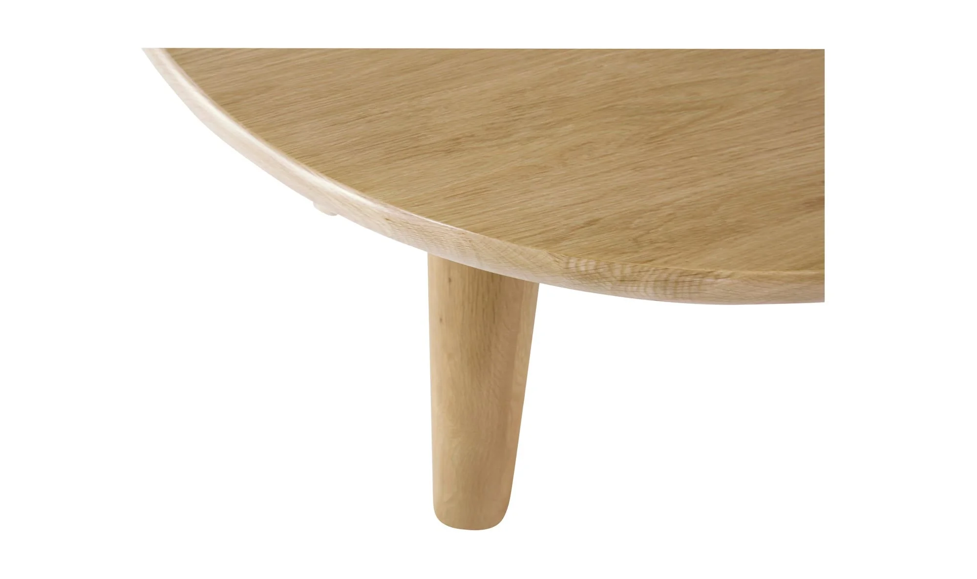 Moe's Home Milo Round Dining Table Oak - Image 5