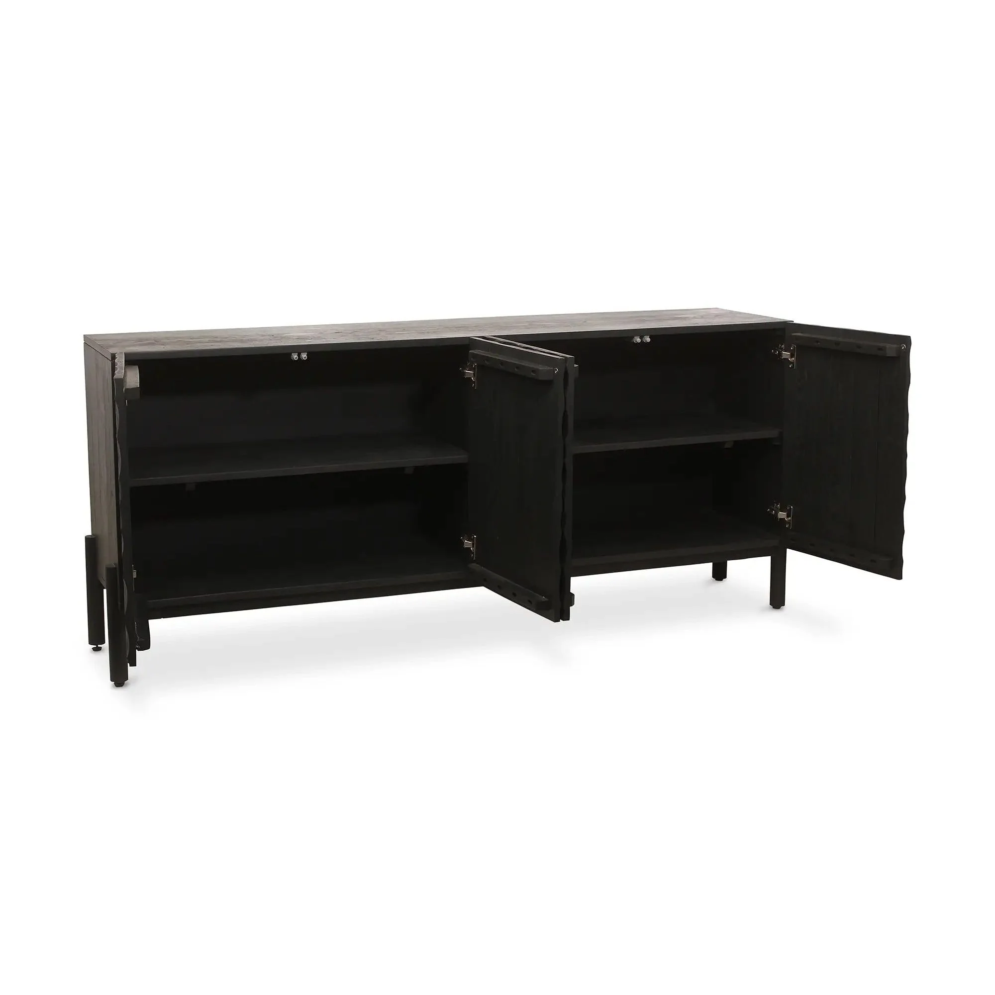 Moe's Home Collection Misaki Black Sideboard - Image 7
