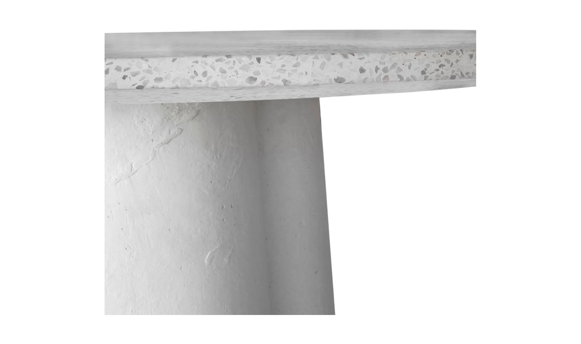 Moe's Home Mono Dining Table White - Image 6