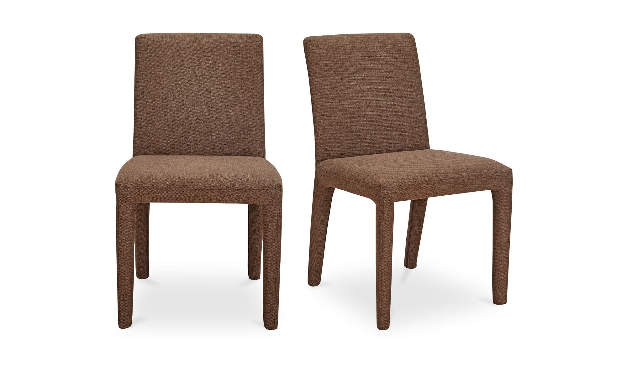 Moe's Home Monte Dining Chair Brown - Set Of Two