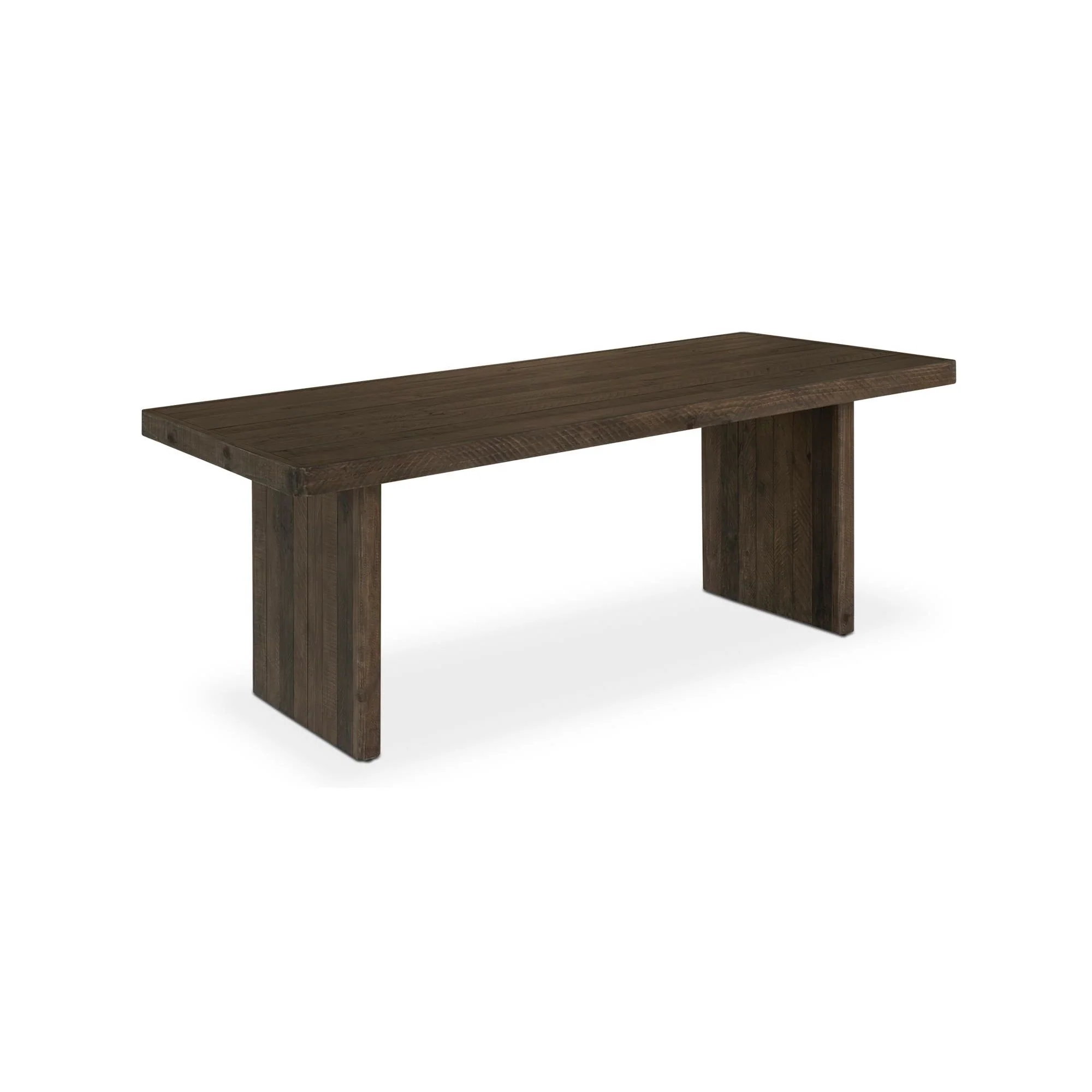 Moe's Home Monterey Dining Table Aged Brown - Image 4