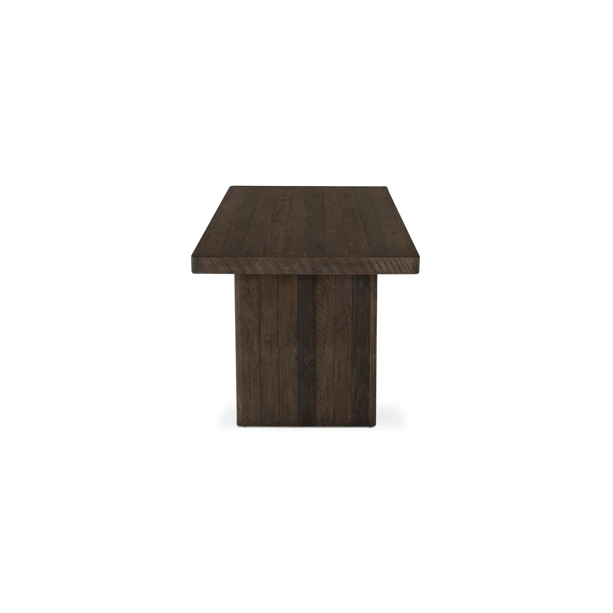 Moe's Home Monterey Dining Table Aged Brown - Image 6