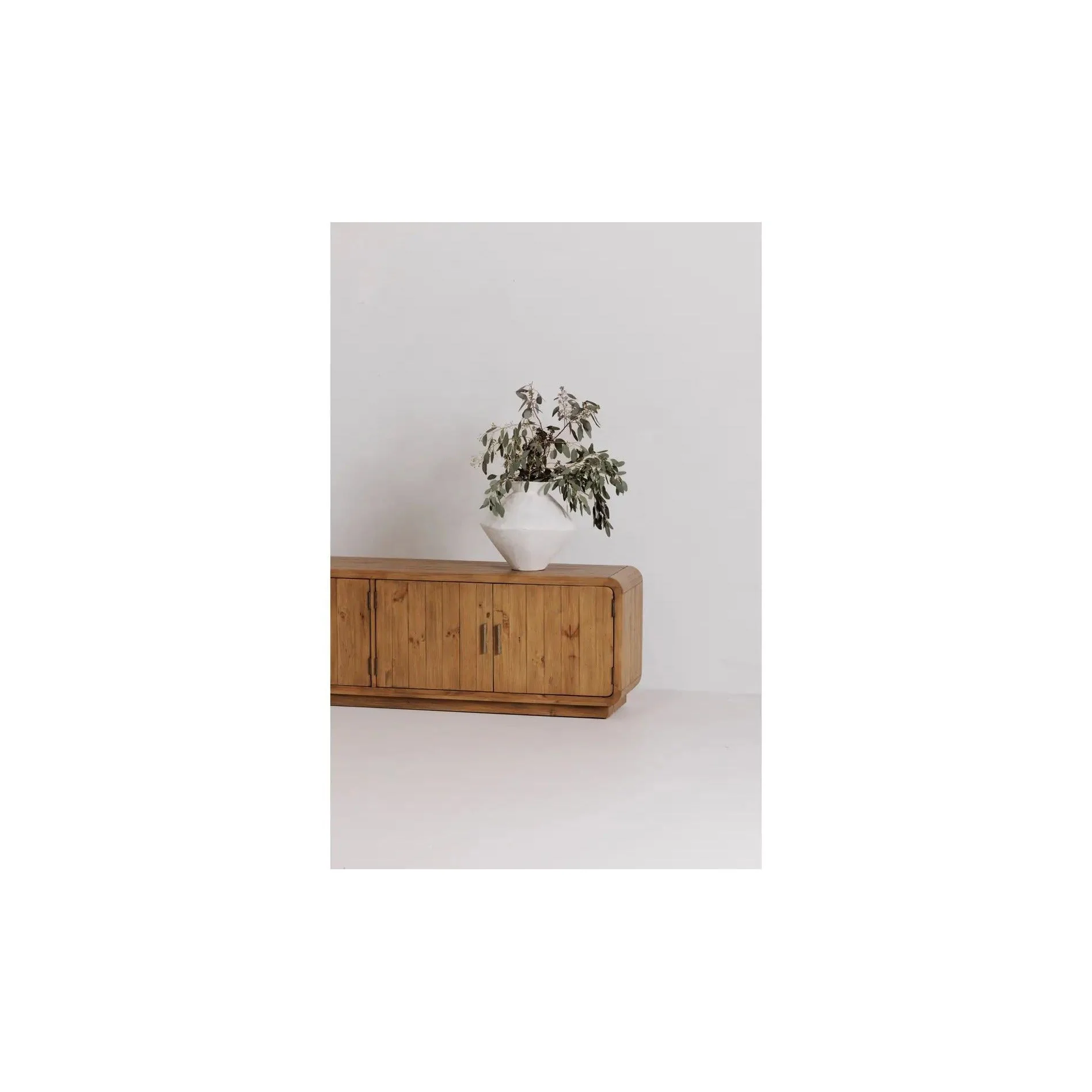 Moe's Home Collection Monterey Rustic Blonde Media Cabinet - Image 3
