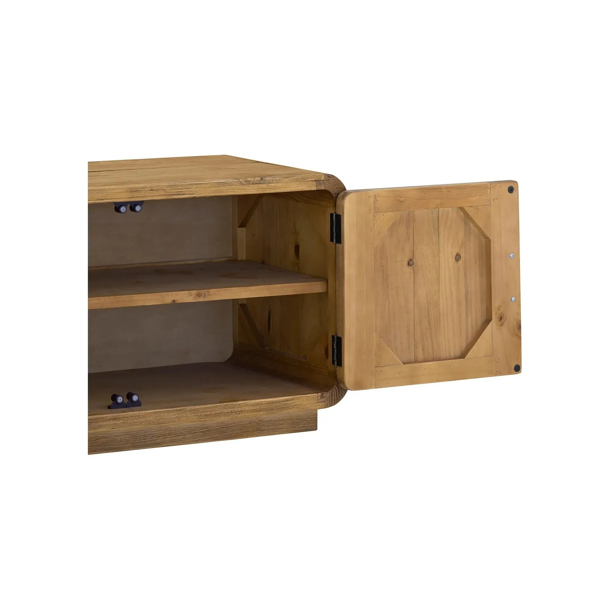 Moe's Home Collection Monterey Rustic Blonde Media Cabinet - Image 8