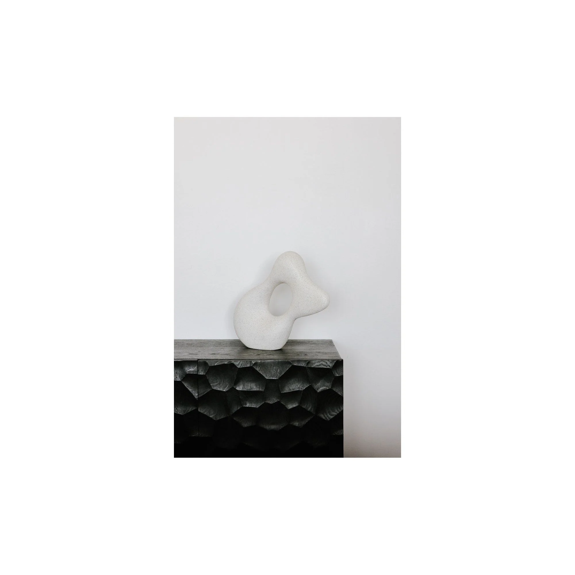 Moe's Home Motion Ecomix Sculpture Flecked Stone - Image 2