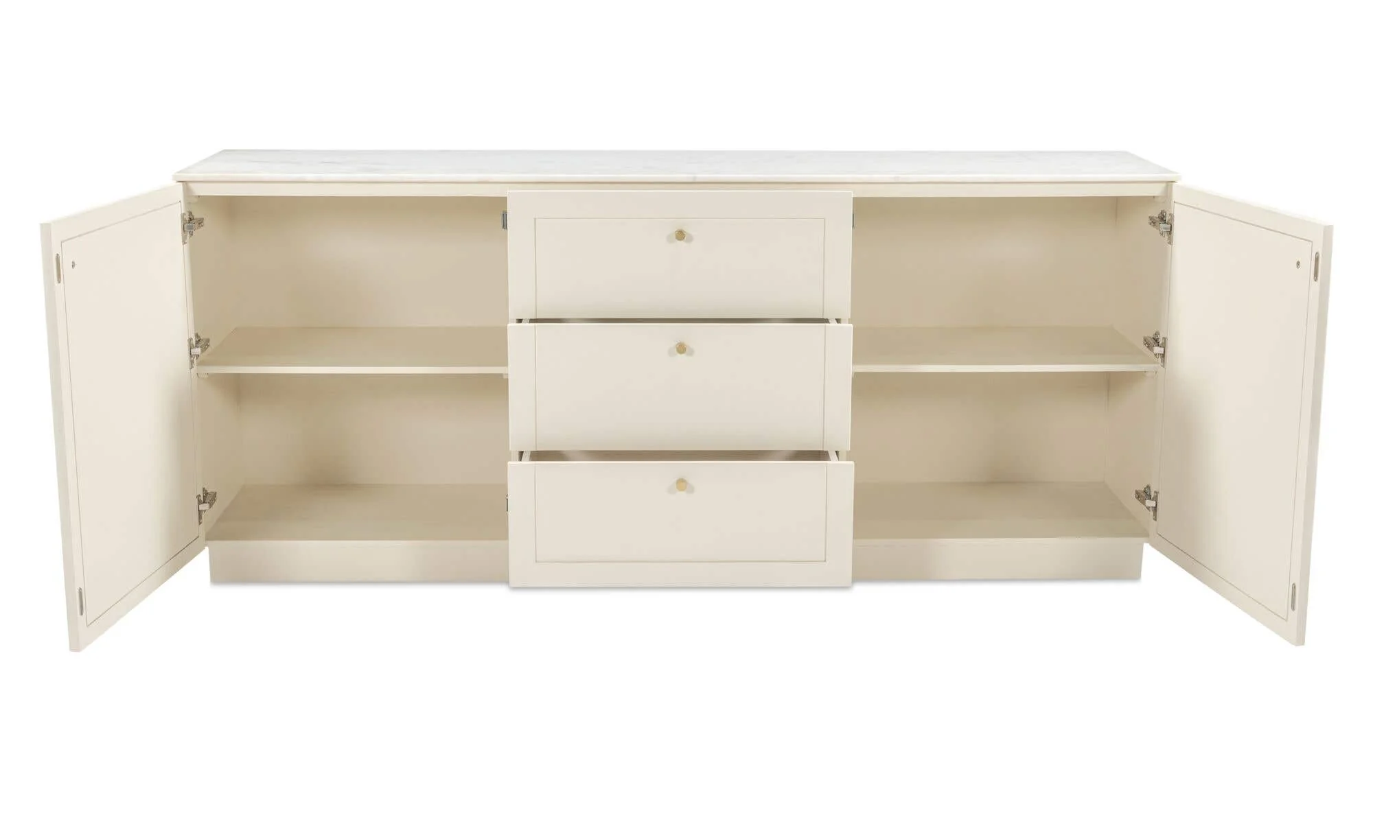 Moe's Home Nadine Sideboard Cream - Image 4