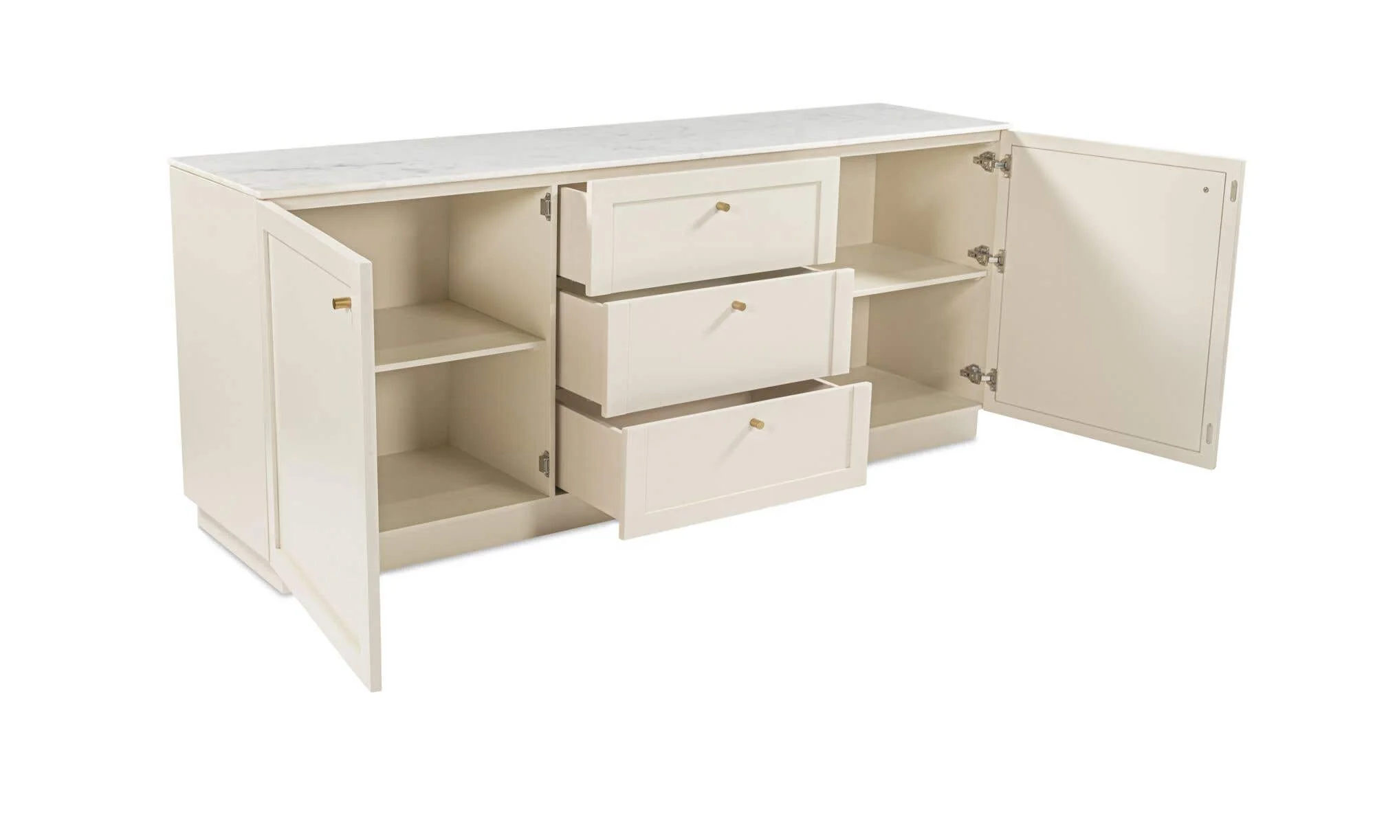 Moe's Home Nadine Sideboard Cream - Image 5