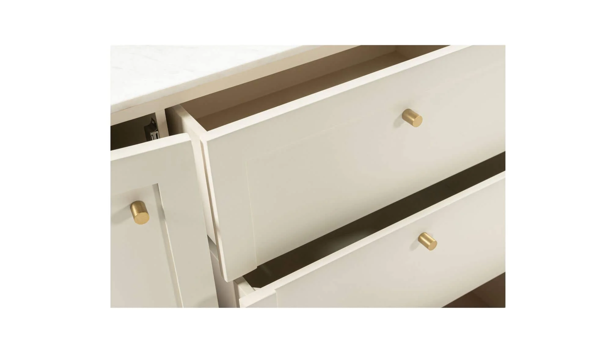 Moe's Home Nadine Sideboard Cream - Image 8