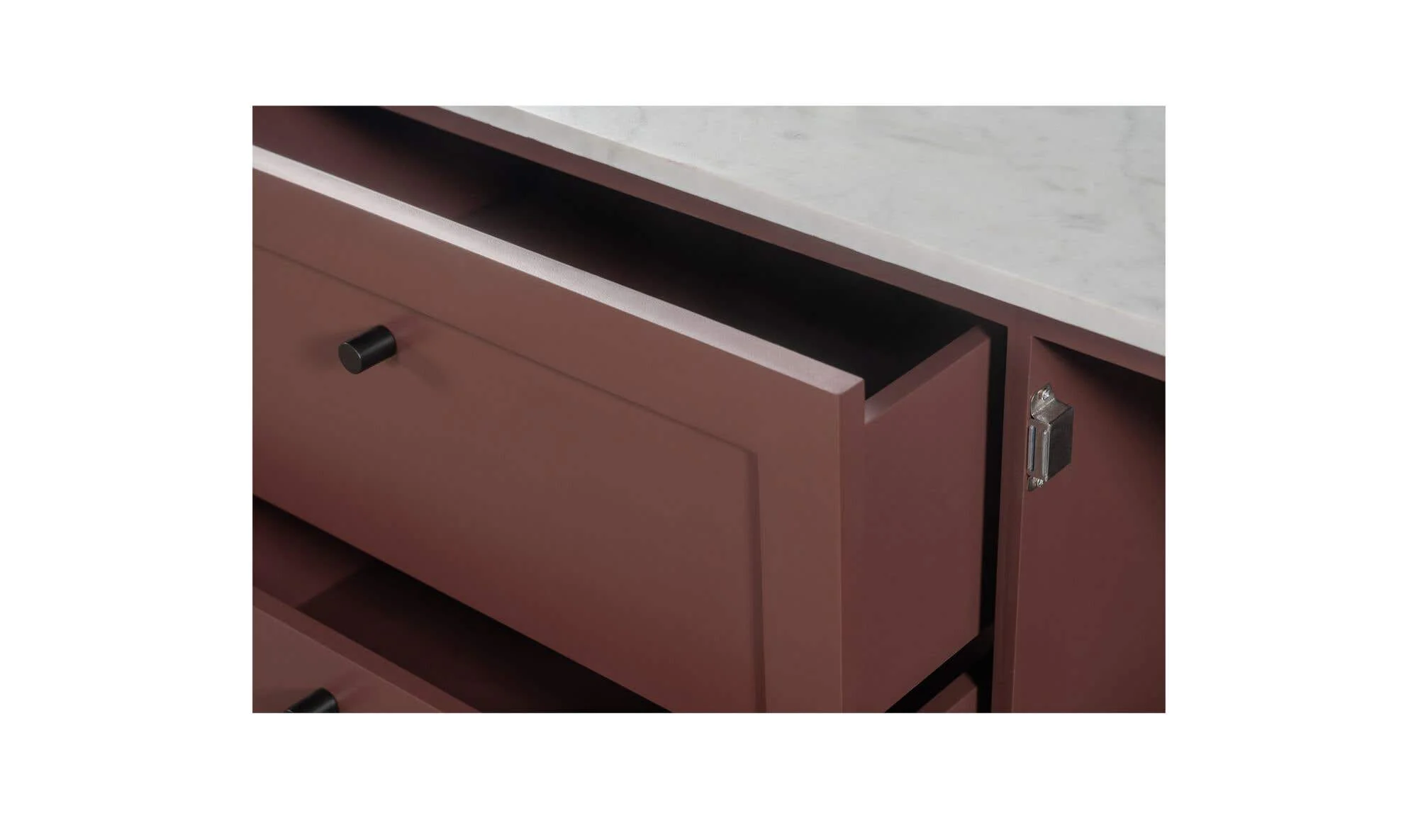 Moe's Home Nadine Sideboard Deep Burgundy - Image 8