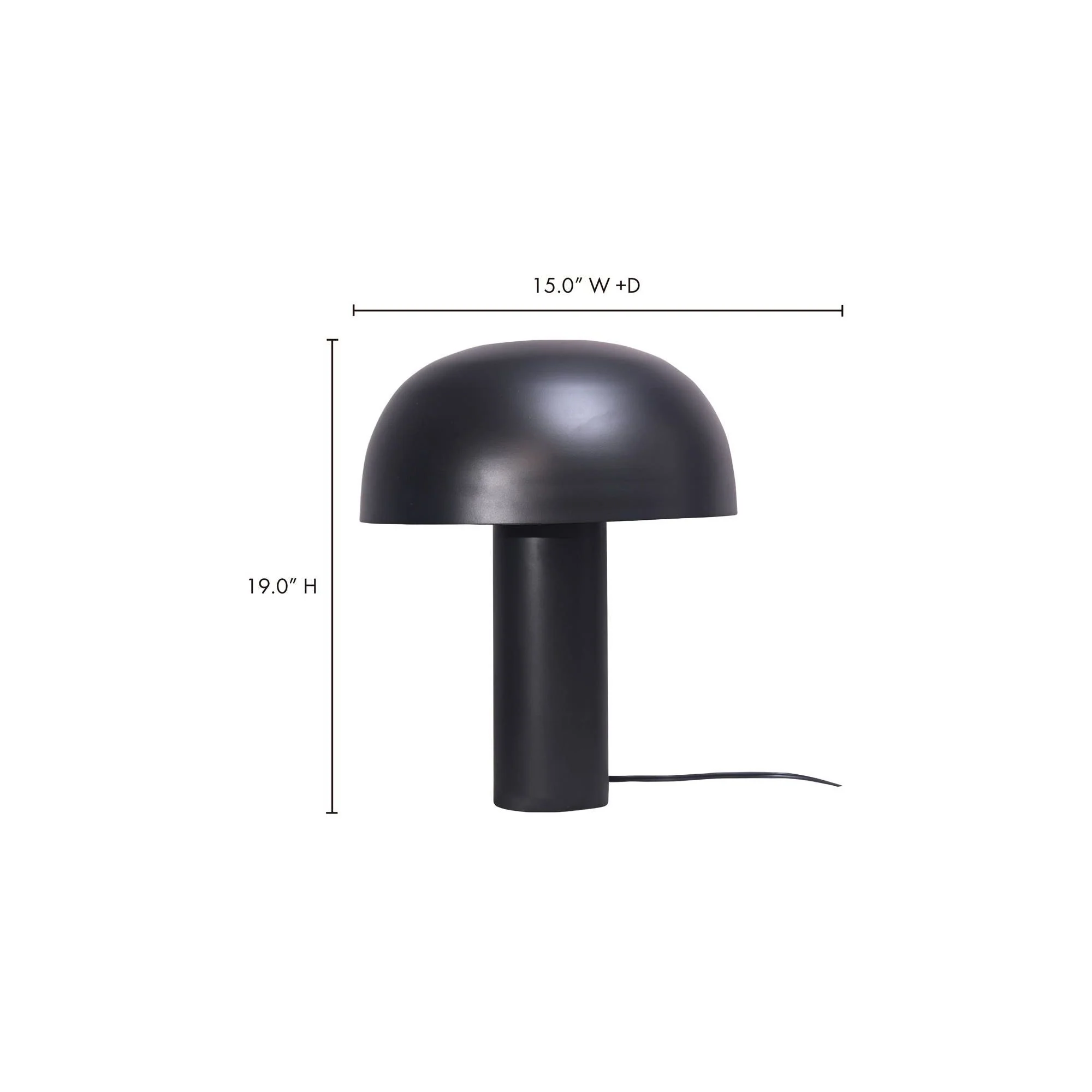 Moe's Home Nanu Table Lamp Black - Image 6