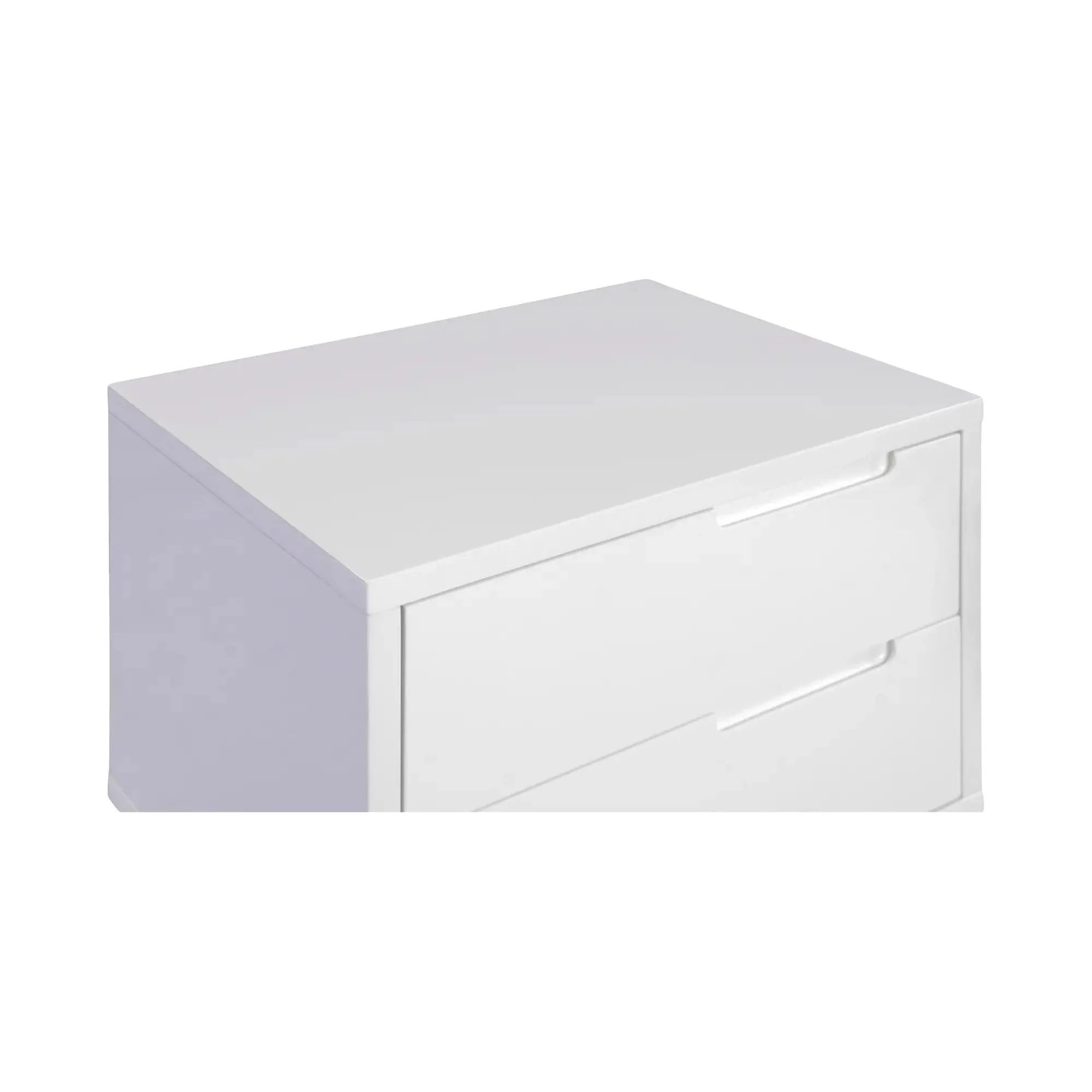 Moe's Home Collection Naples White End Table - Image 3
