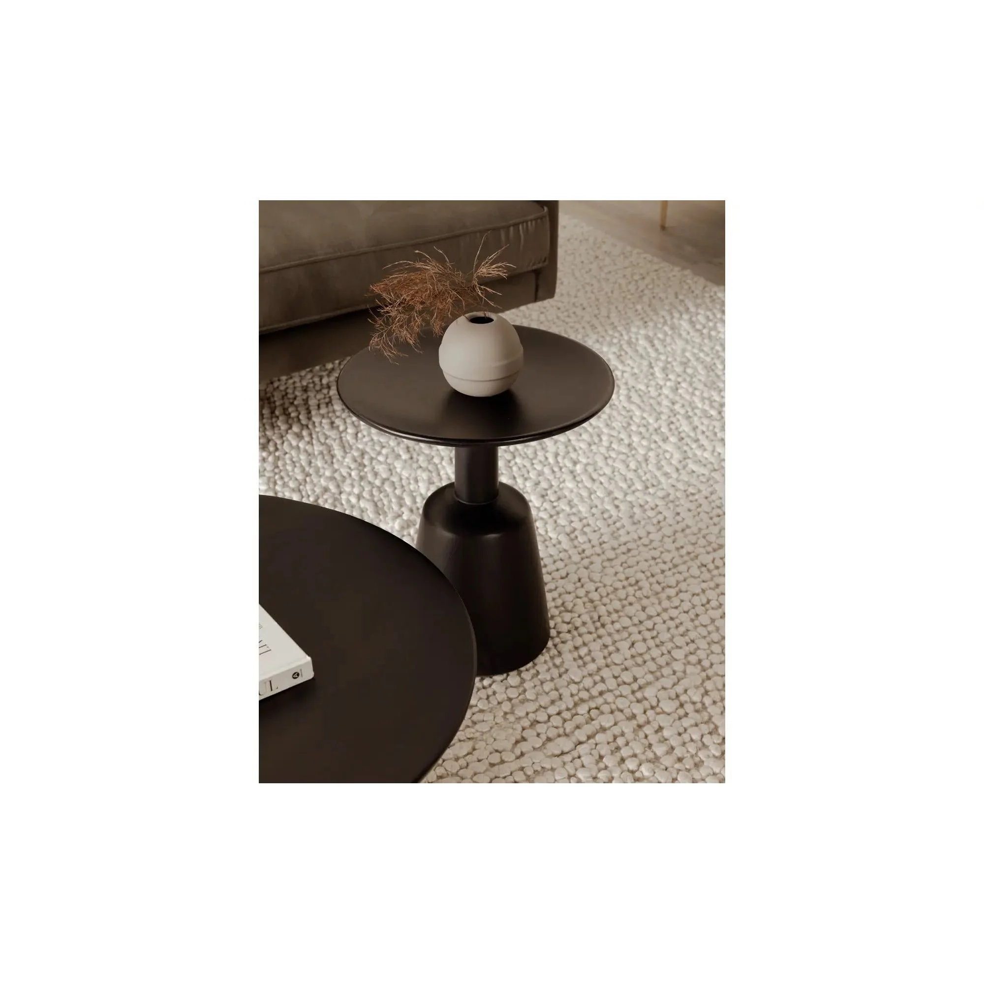 Moe's Home Collection Nels Black End Table - Image 3