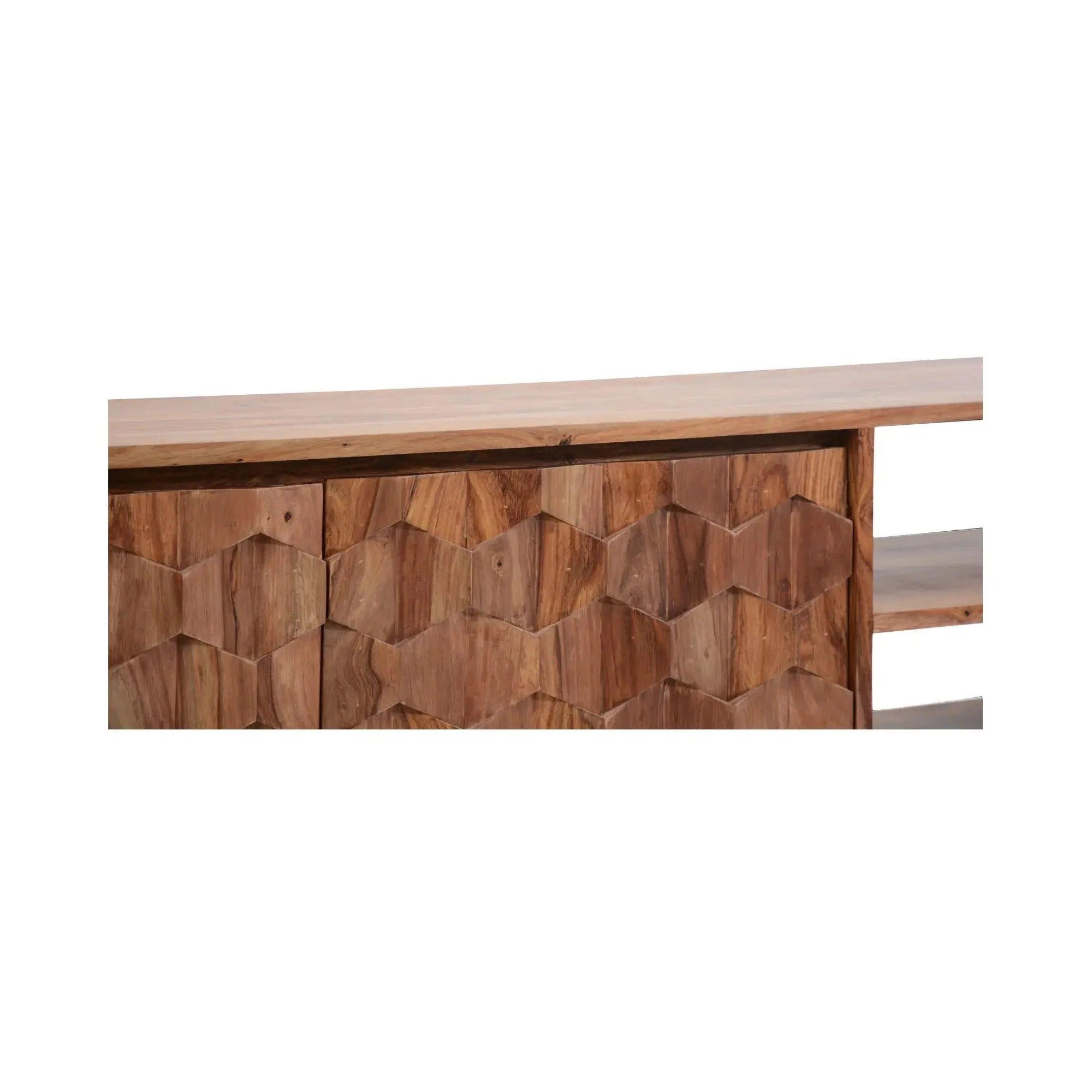 Moe's Home Collection O2 TV Natural Cabinet - Image 10