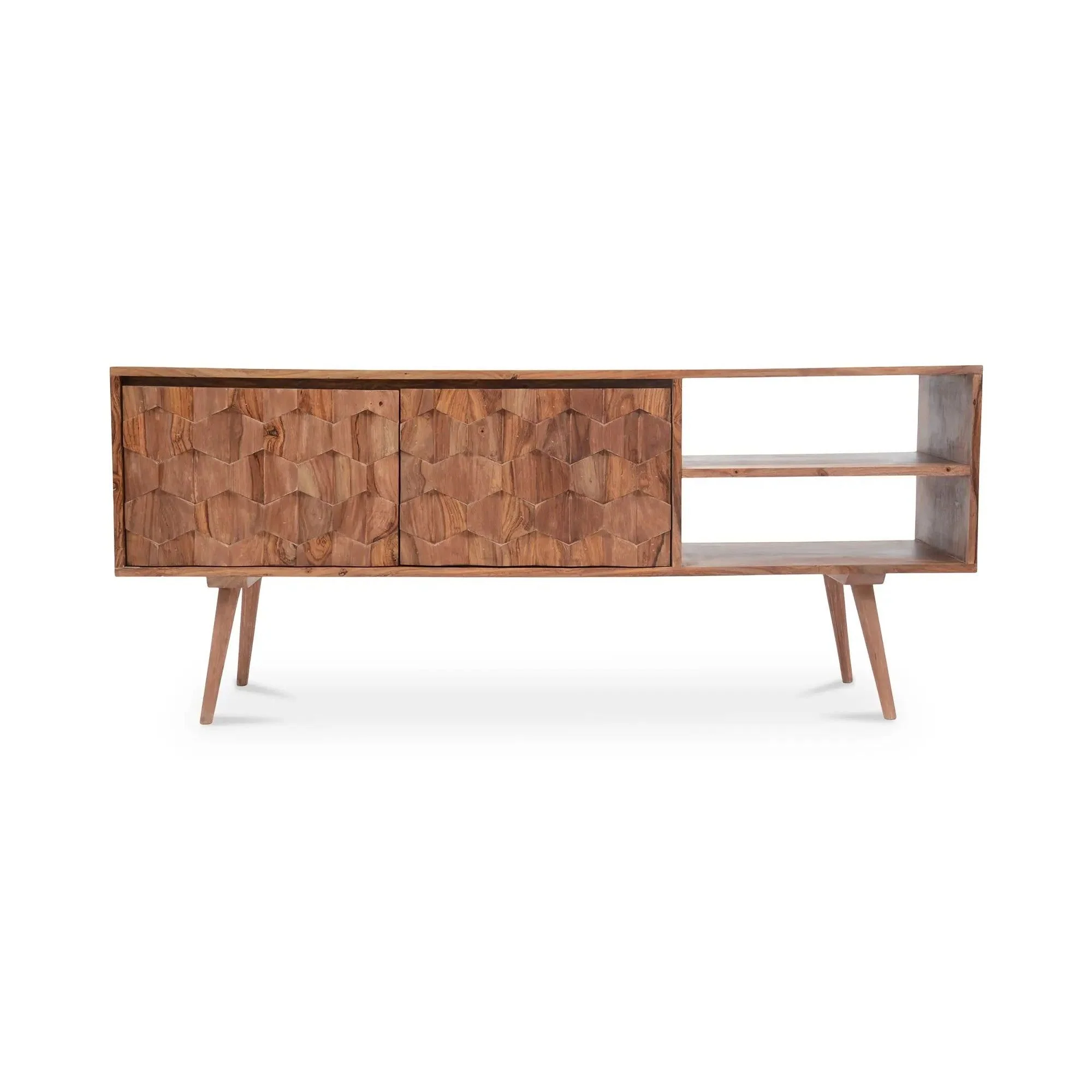 Moe's Home Collection O2 TV Natural Cabinet - Image 3