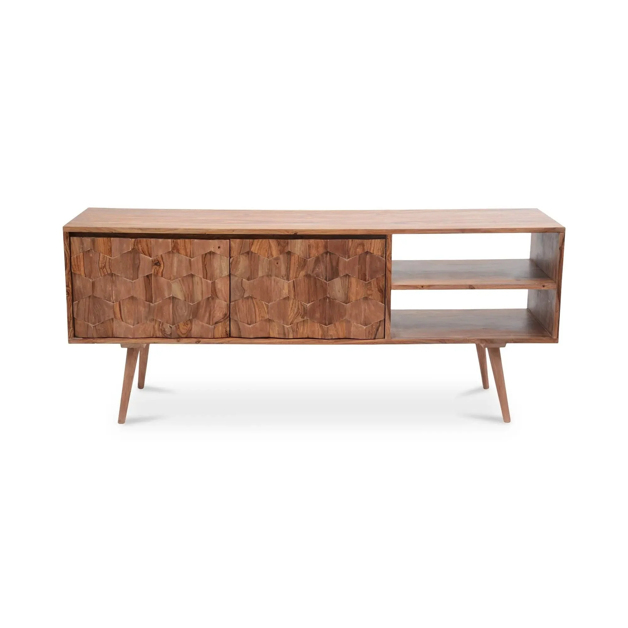 Moe's Home Collection O2 TV Natural Cabinet - Image 5
