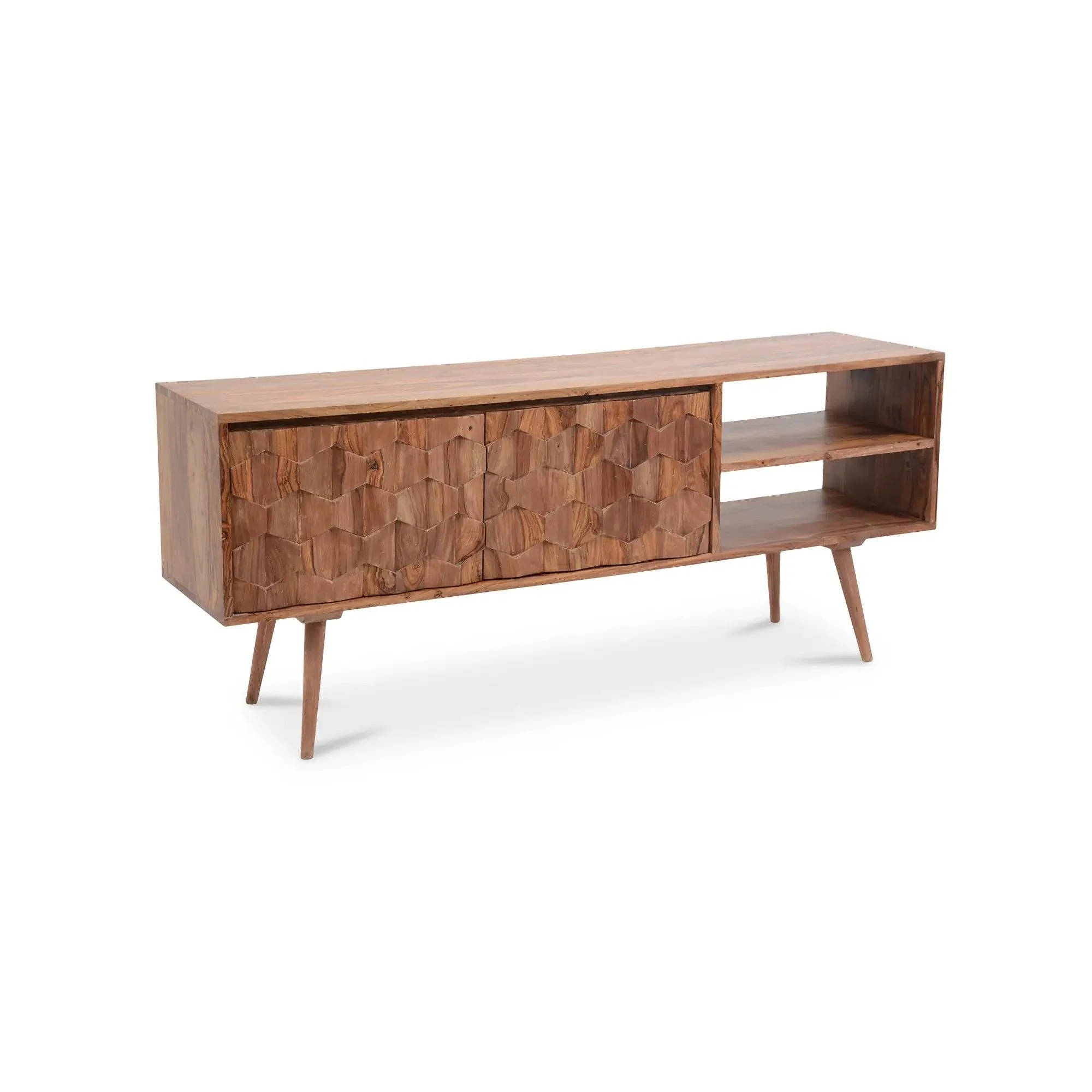 Moe's Home Collection O2 TV Natural Cabinet - Image 6
