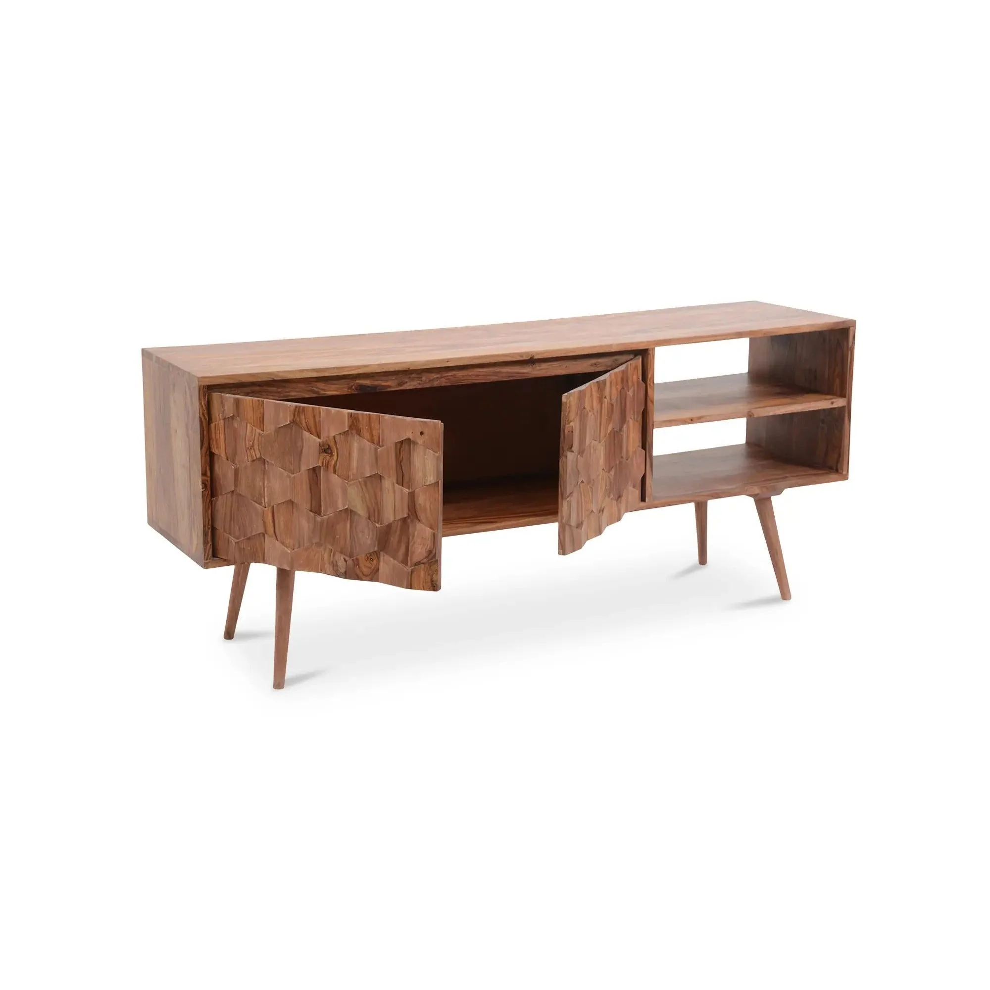 Moe's Home Collection O2 TV Natural Cabinet - Image 7