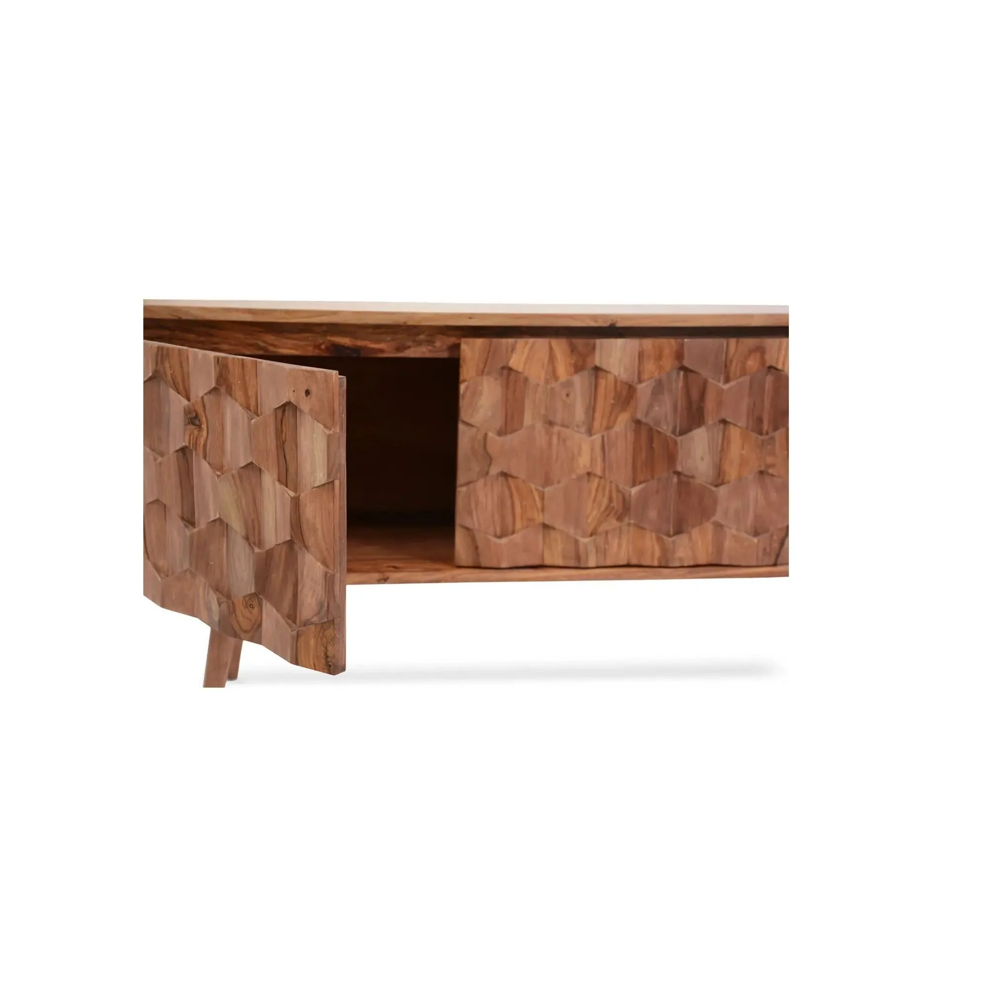 Moe's Home Collection O2 TV Natural Cabinet - Image 9