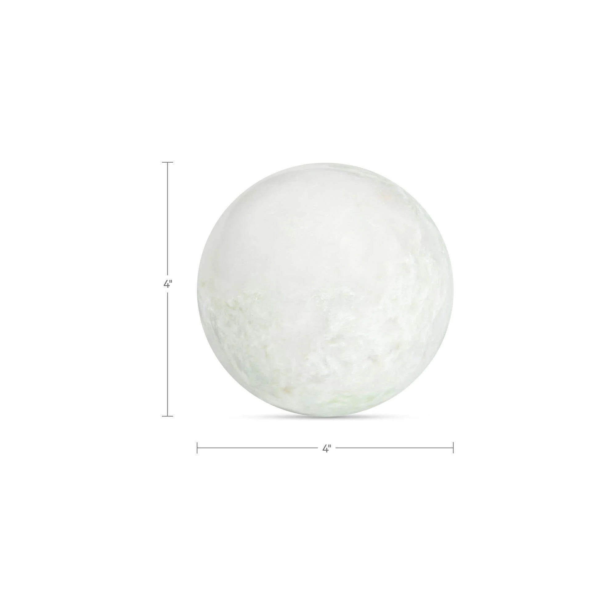 Moe's Home Odessa Sphere Tabletop Accent Green Onyx Marble - Image 7