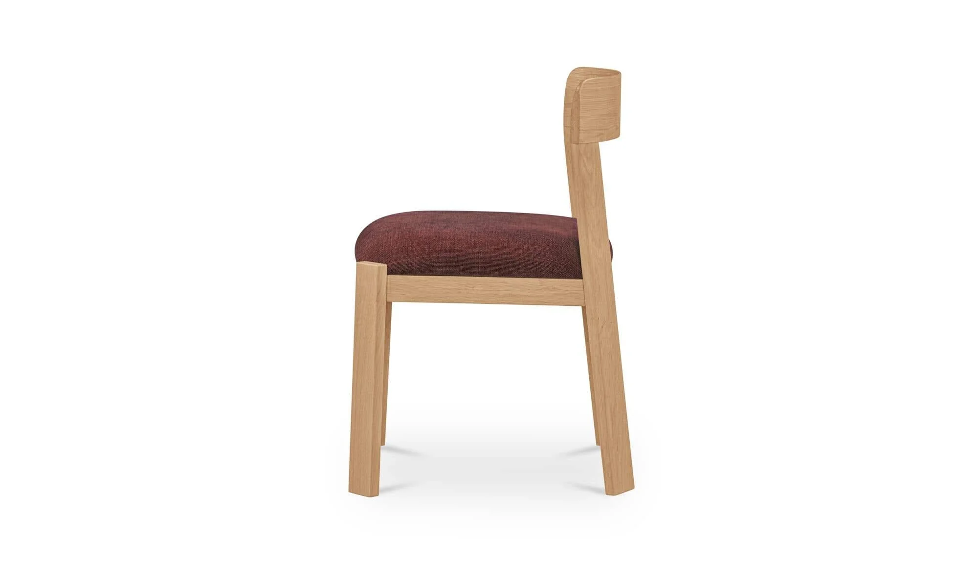 Moe's Home Oli Dining Chair Berry-Set of Two - Image 9