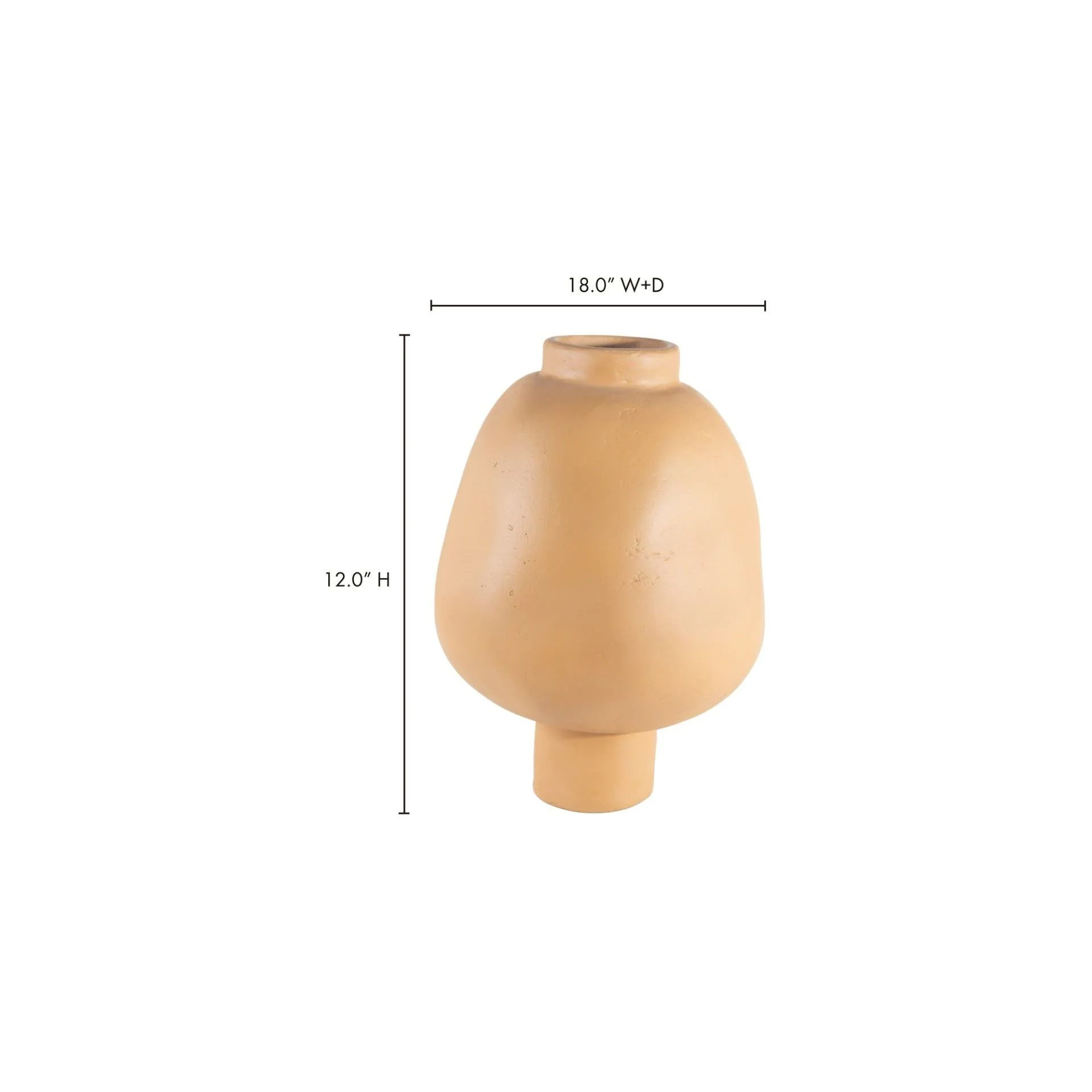 Moe's Home Oma Decorative Vessel Beige - Image 8