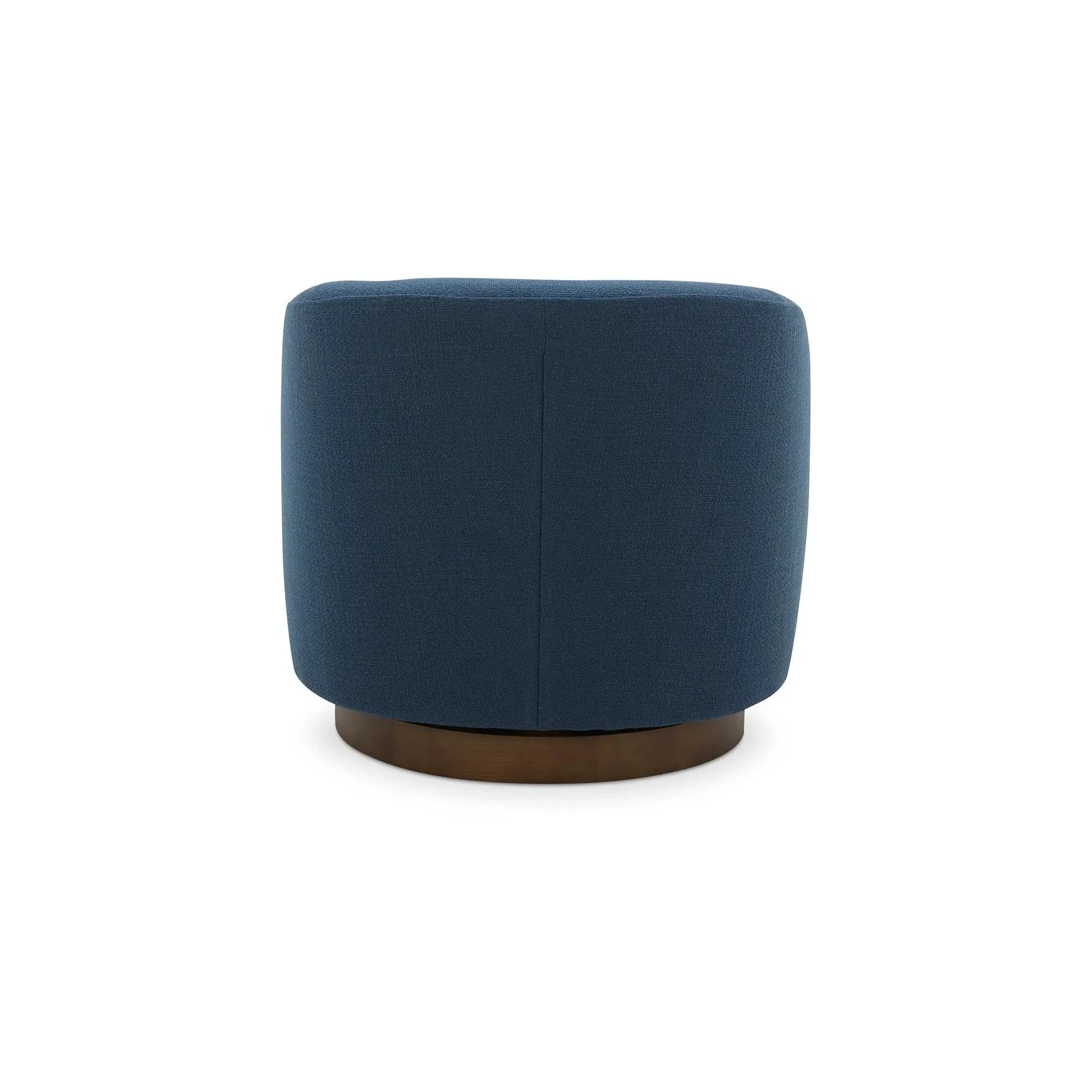Moe's Home Collection Oscy Dark Atlantic Blue Swivel Chair - Image 9