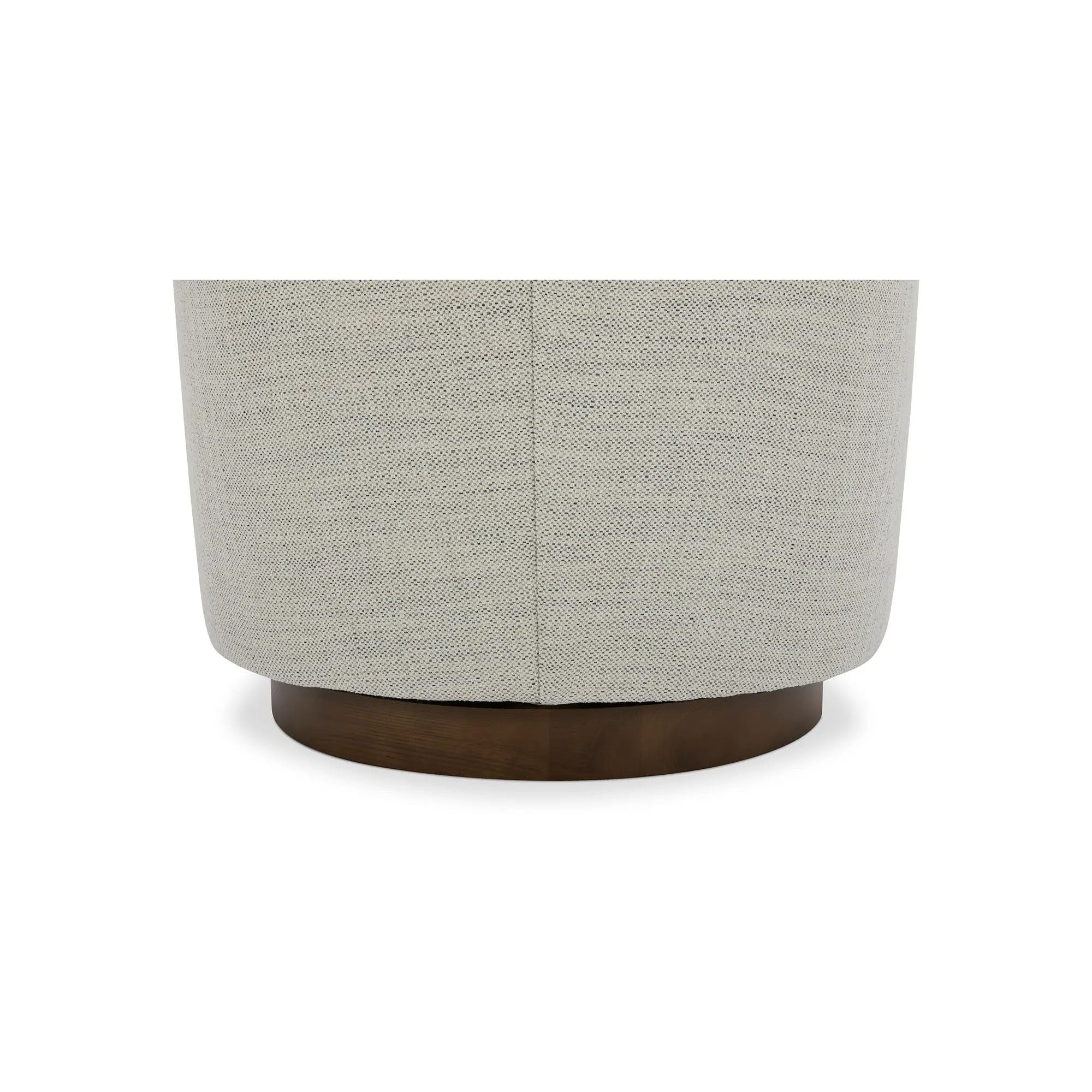 Moe's Home Collection Oscy White Swivel Chair - Image 12
