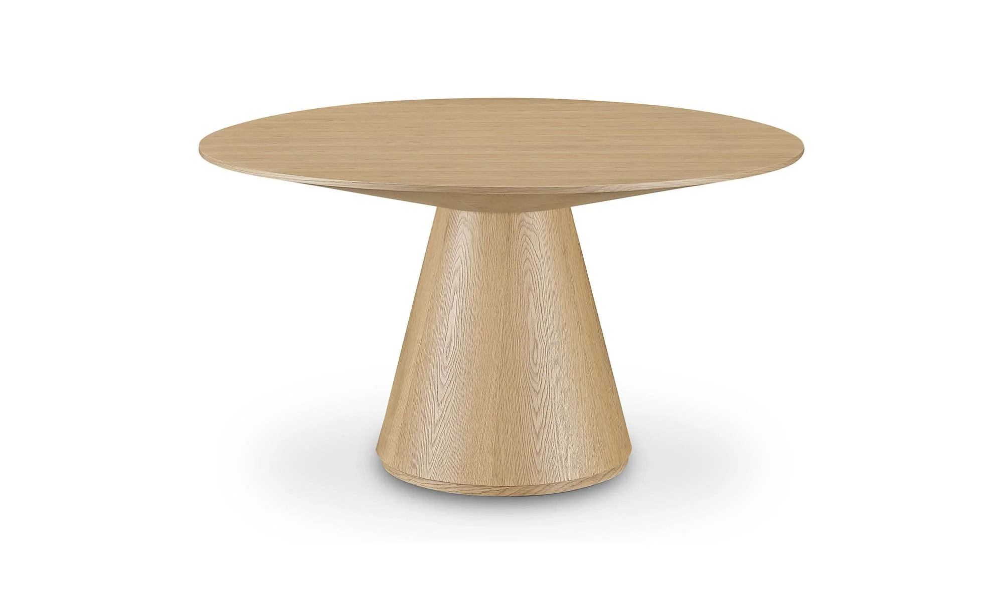 Moe's Home Otago 47In Round Dining Table Oak