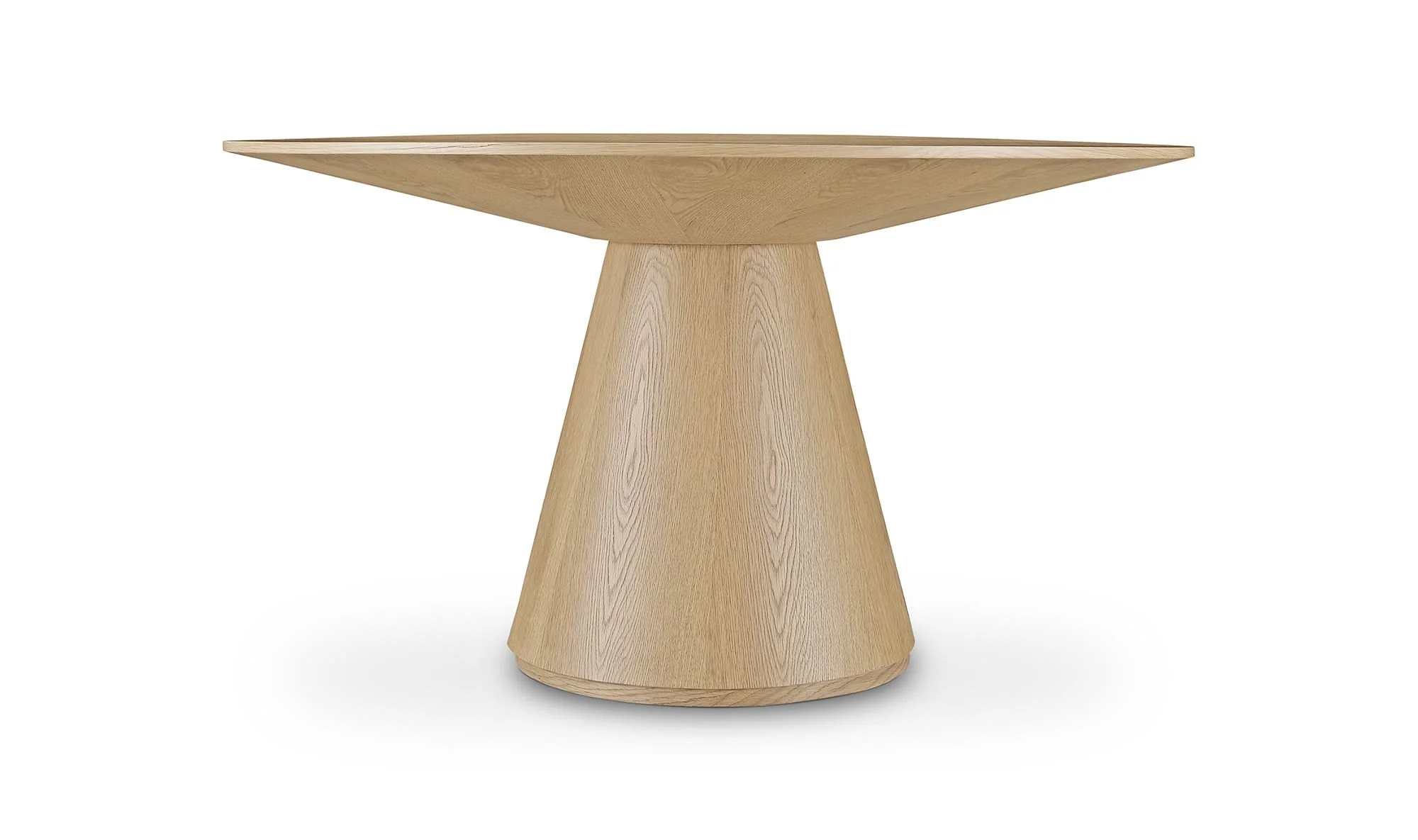 Moe's Home Otago 47In Round Dining Table Oak - Image 5