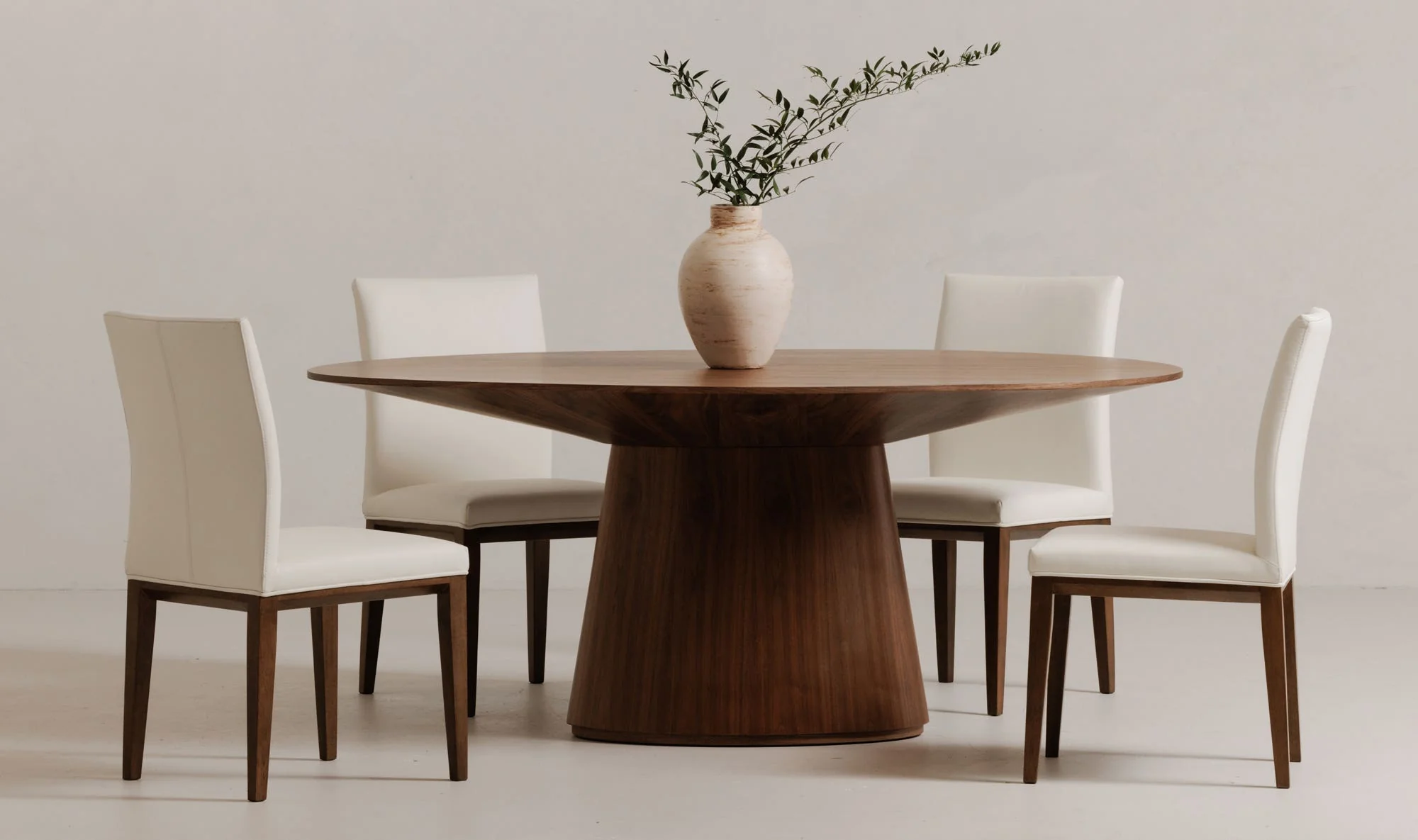 Moe's Home Otago Oval Dining Table Walnut Brown - Image 2
