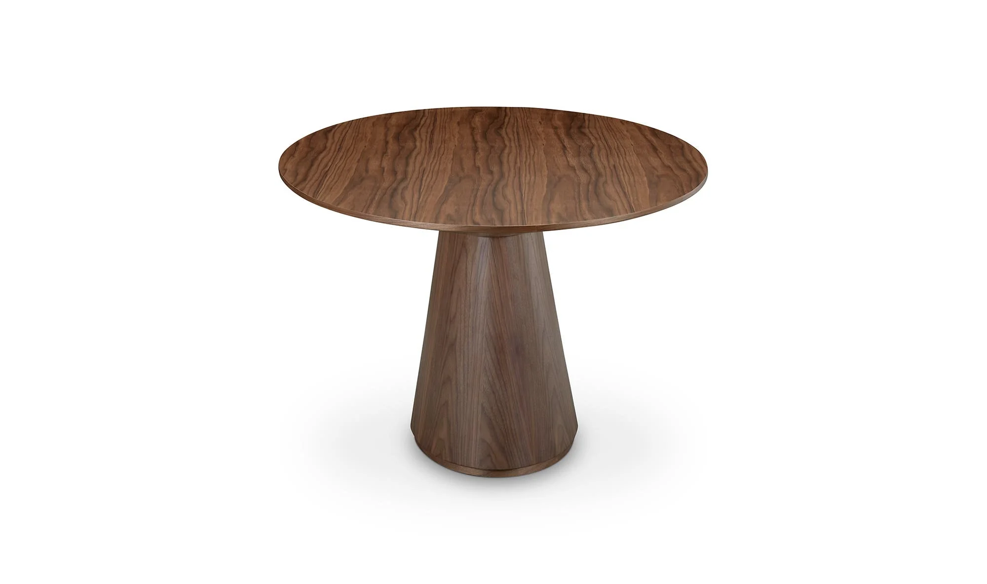 Moe's Home Otago Oval Dining Table Walnut Brown - Image 4