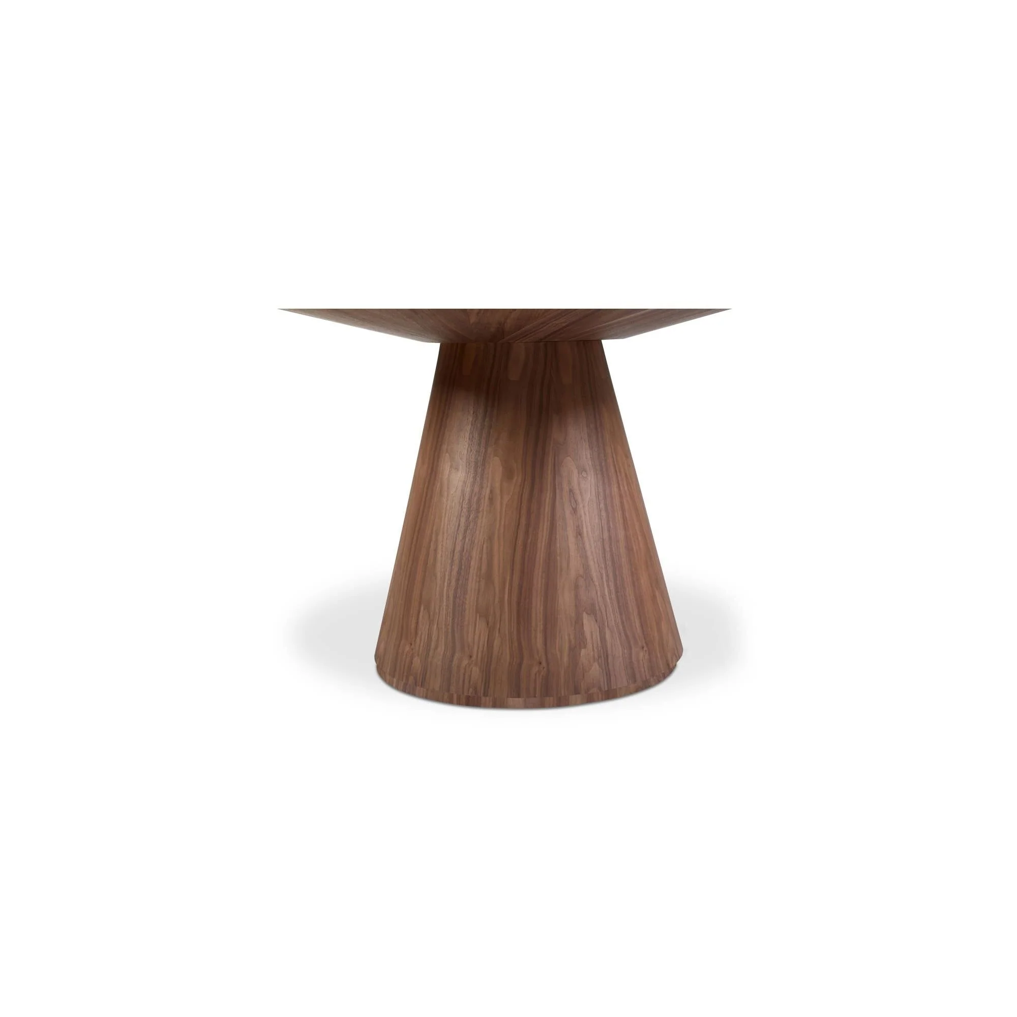 Moe's Home Otago Round 54In Dining Table Walnut Brown - Image 6