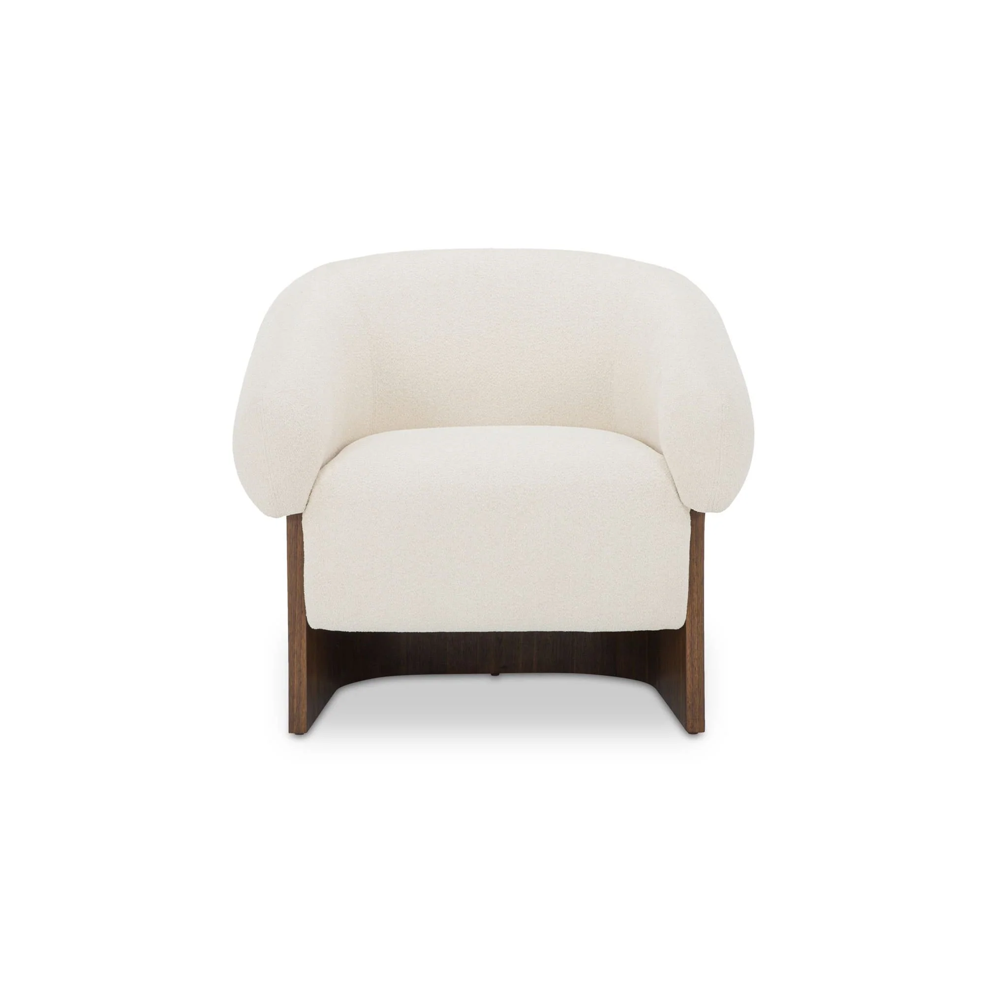Moe's Home Collection Otto Flecked Cream Accent Chair