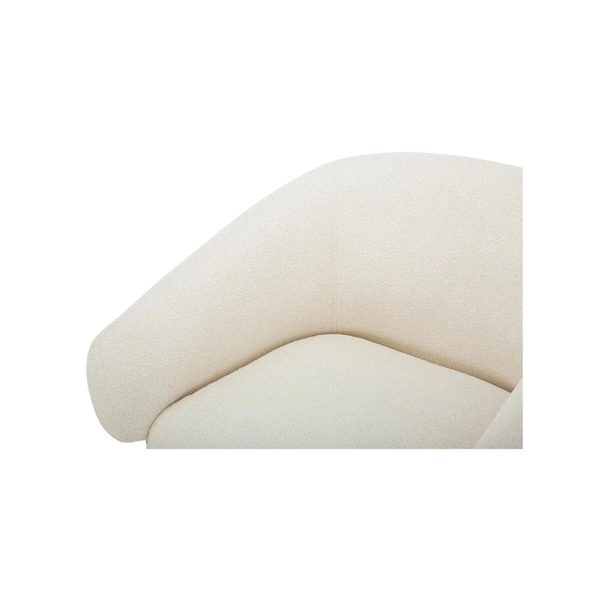 Moe's Home Collection Otto Flecked Cream Accent Chair - Image 11