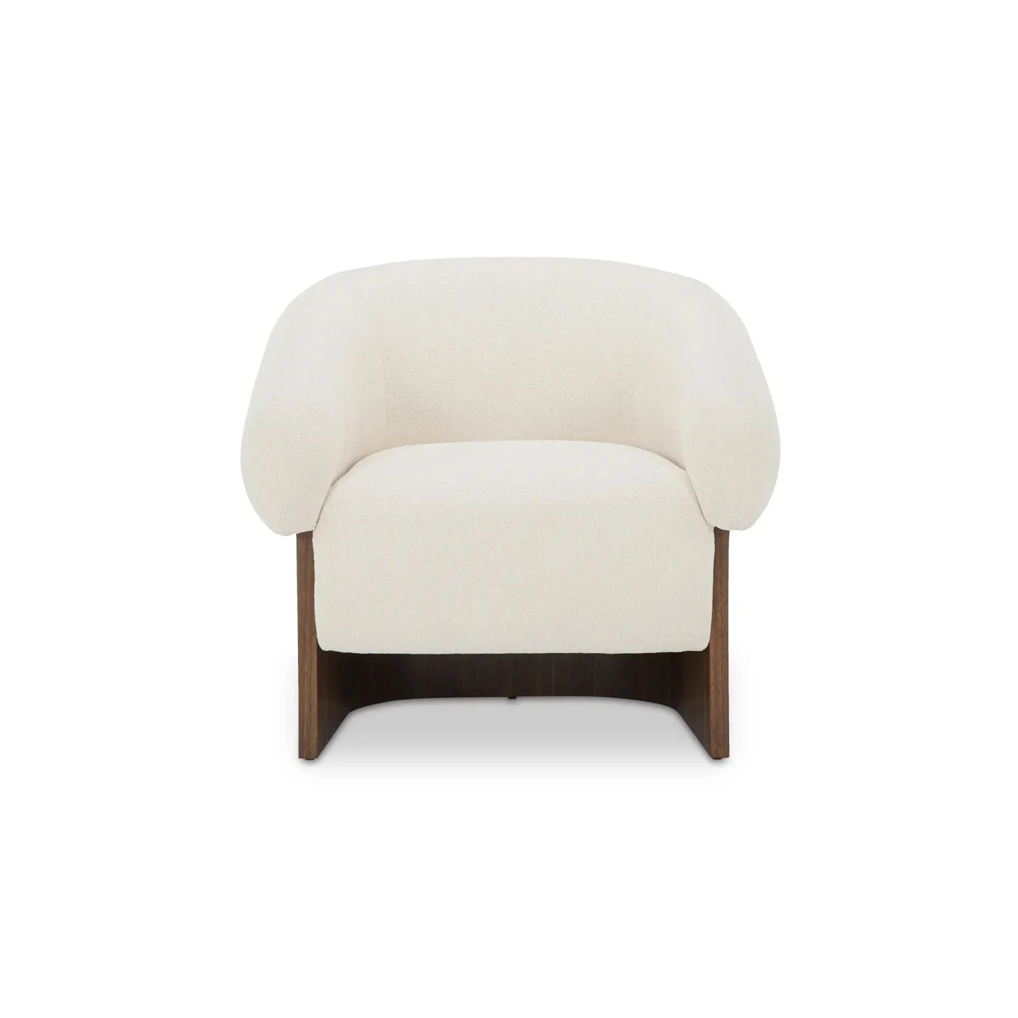 Moe's Home Collection Otto Flecked Cream Accent Chair - Image 5