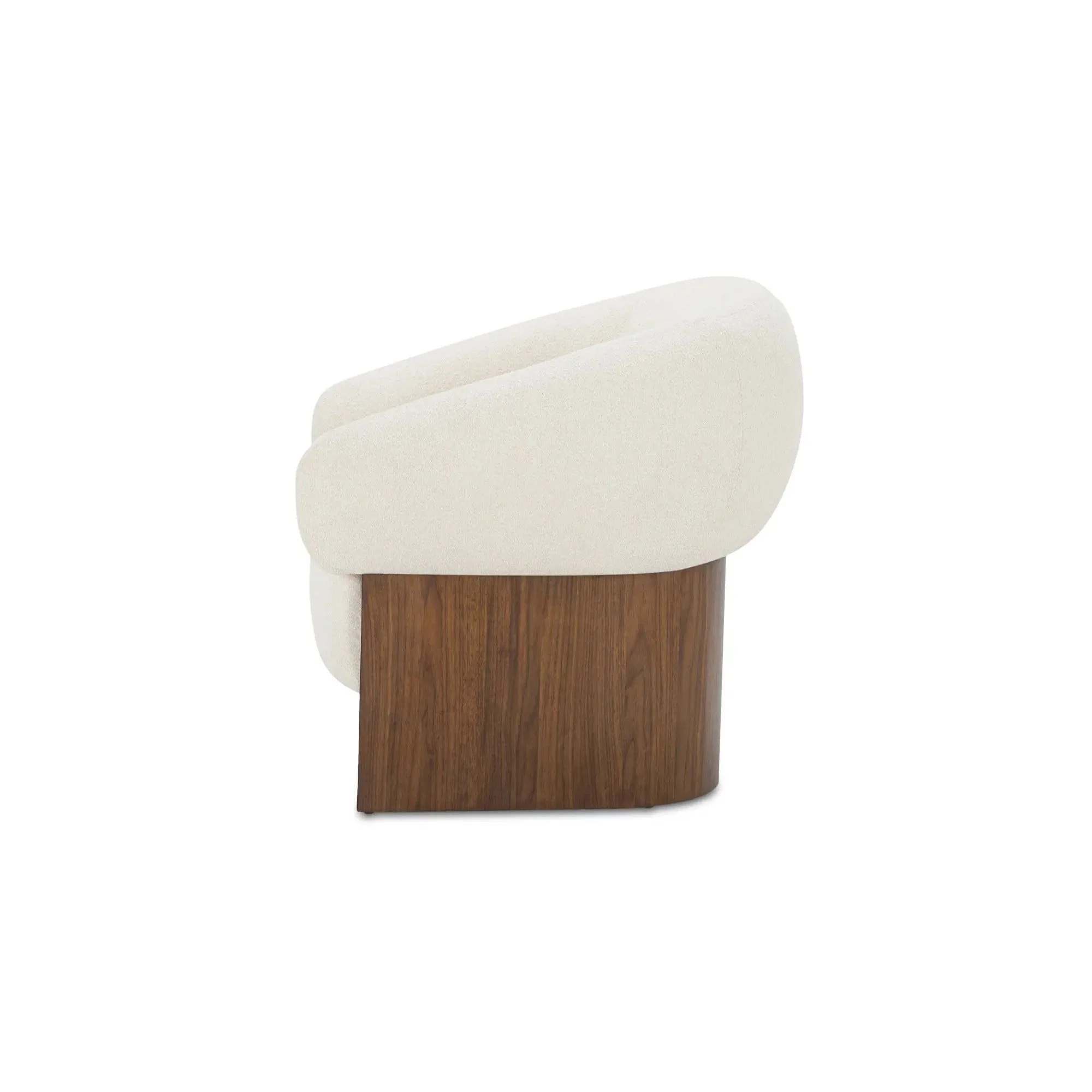 Moe's Home Collection Otto Flecked Cream Accent Chair - Image 7