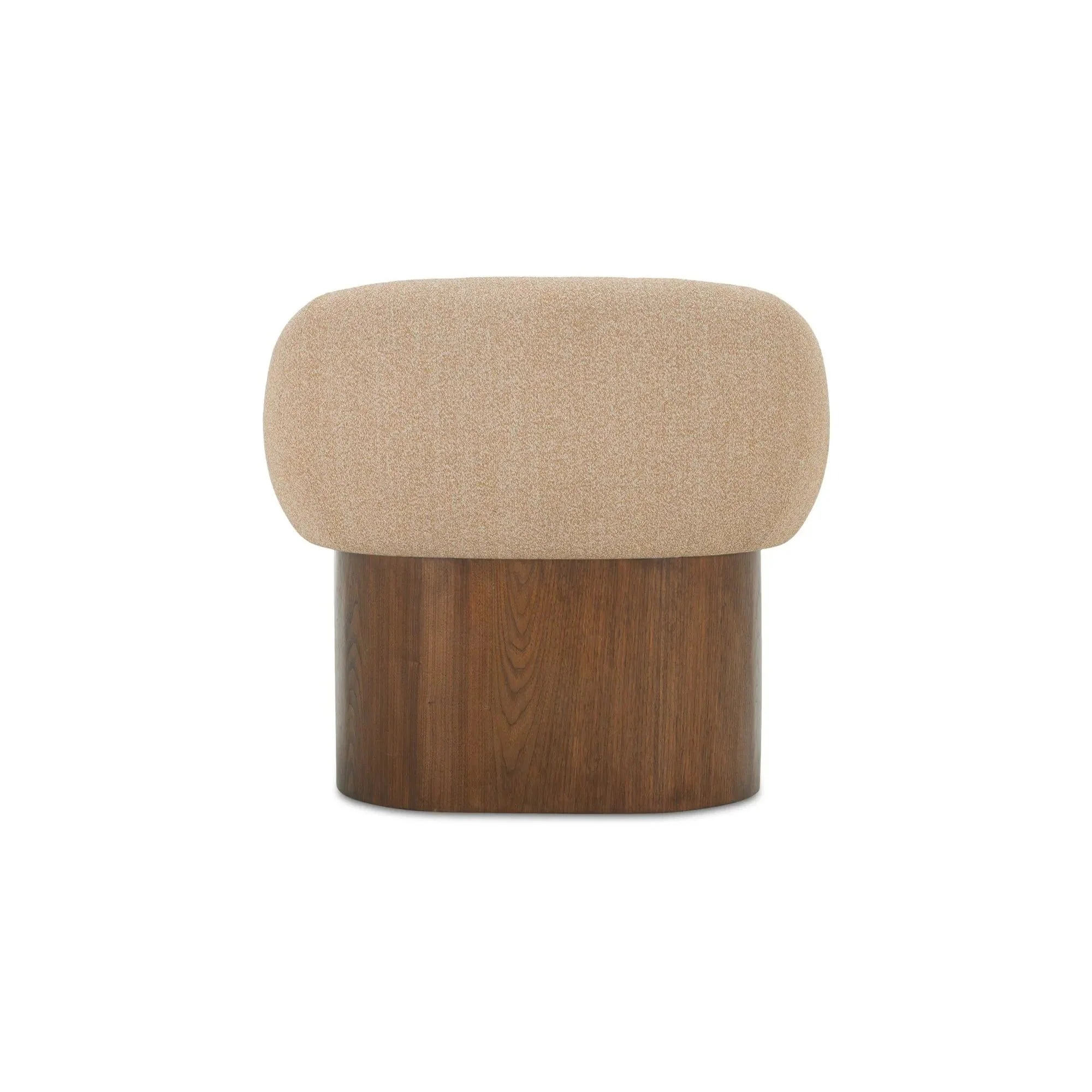 Moe's Home Collection Otto Flecked Tan Boucle Accent Chair - Image 6