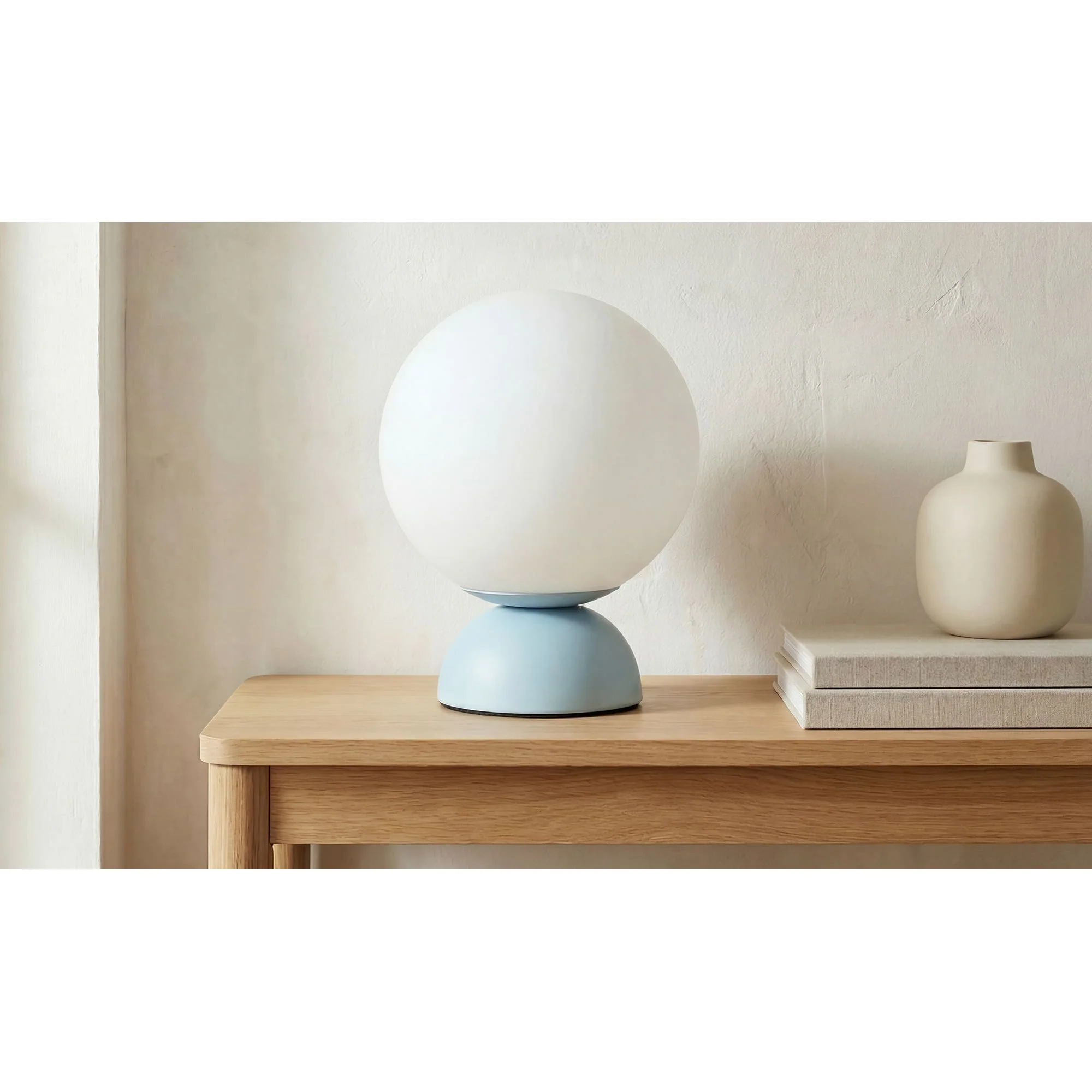 Moe's Home Ovi Table Lamp Light Blue - Image 2