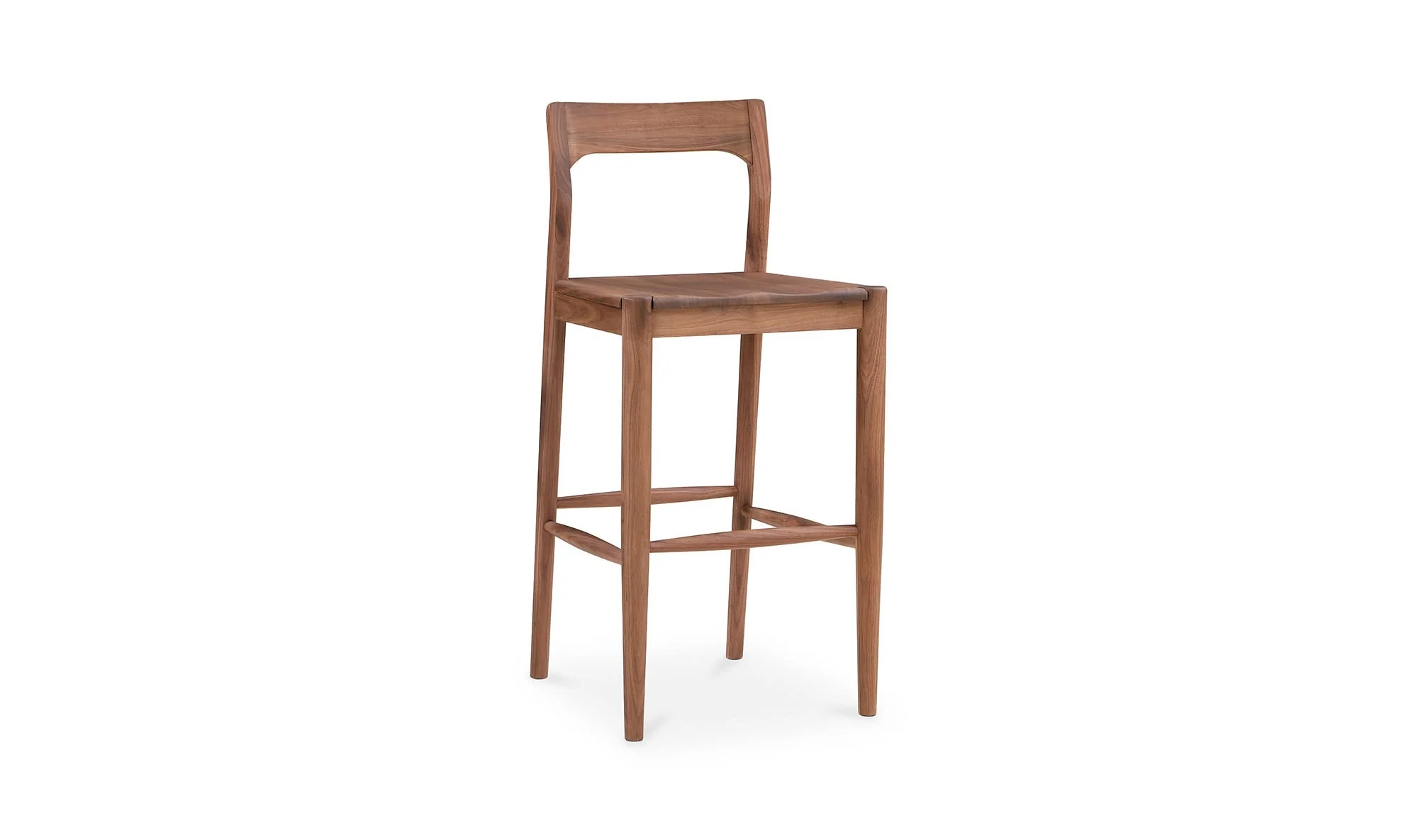 Moe's Home Owing Barstool Walnut Brown - Image 5