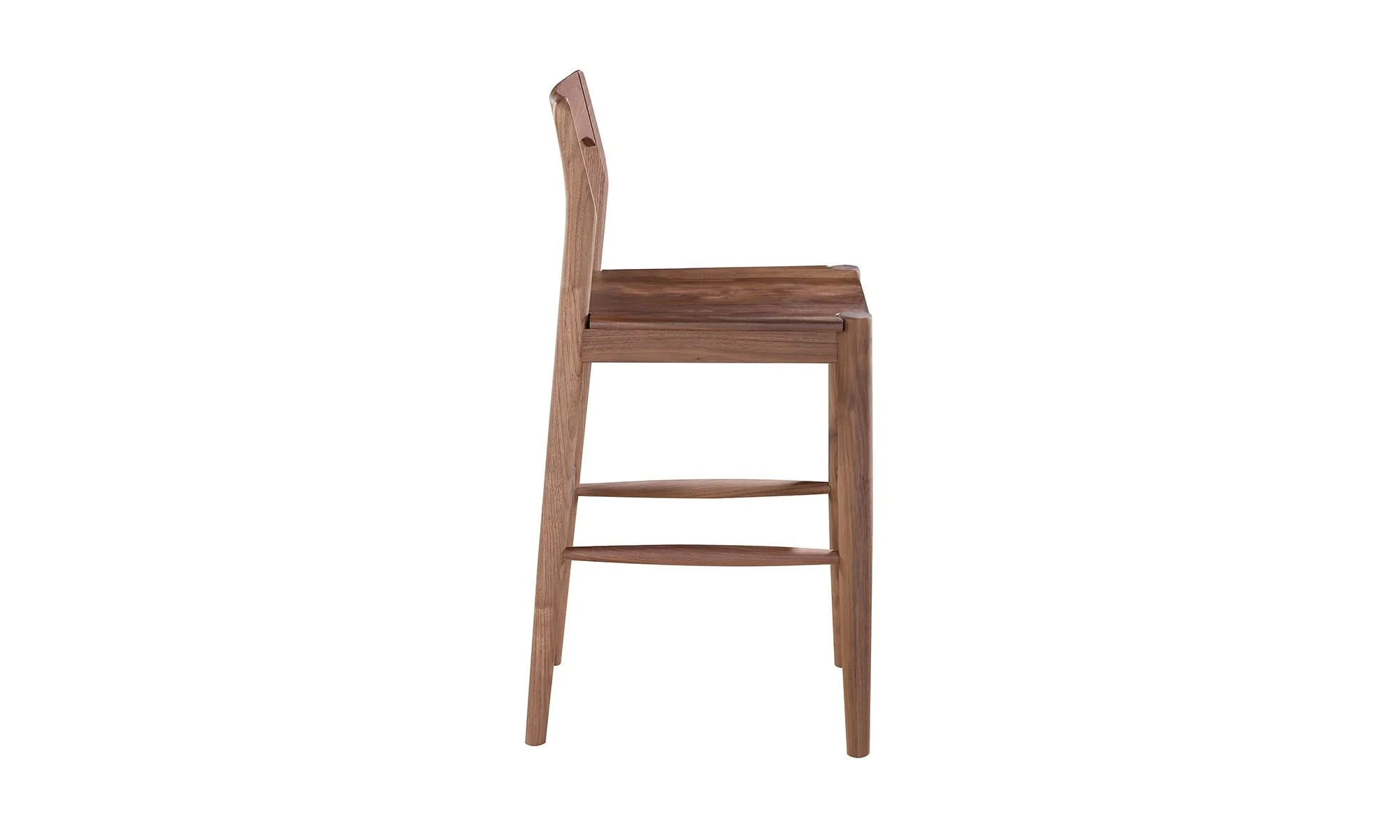 Moe's Home Owing Counter Stool Walnut Brown - Image 5