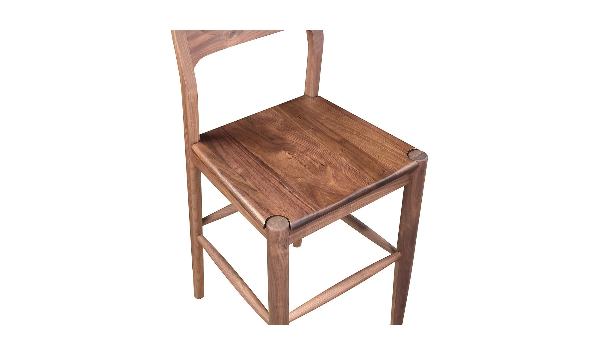 Moe's Home Owing Counter Stool Walnut Brown - Image 7