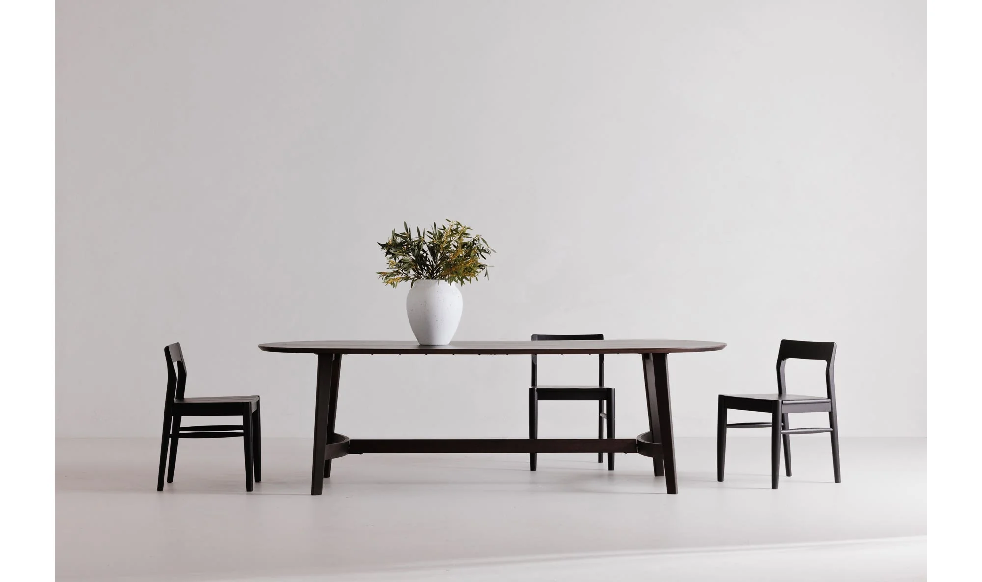 Moe's Home Owing Dining Chair Black - Set Of Two - Image 2