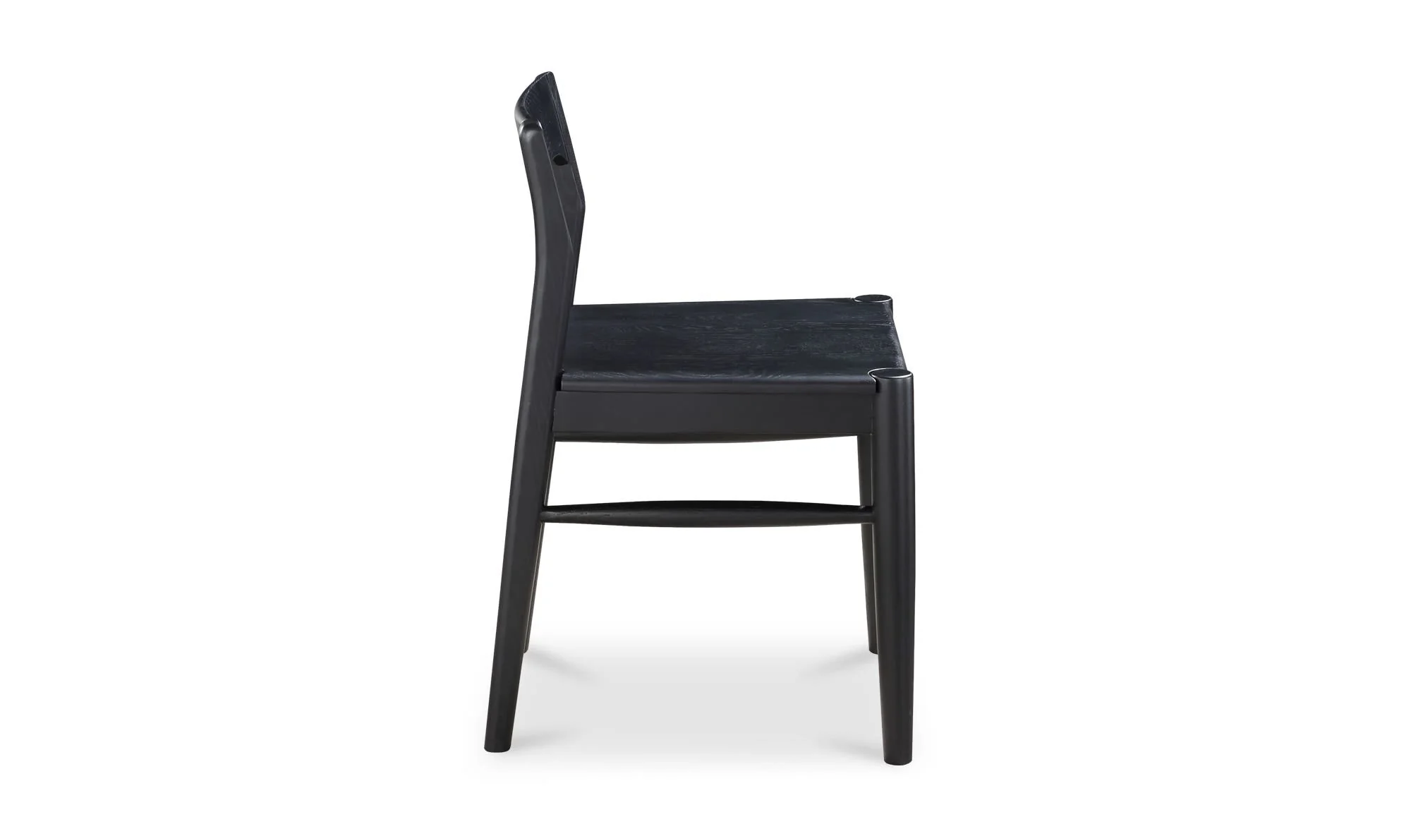 Moe's Home Owing Dining Chair Black - Set Of Two - Image 7