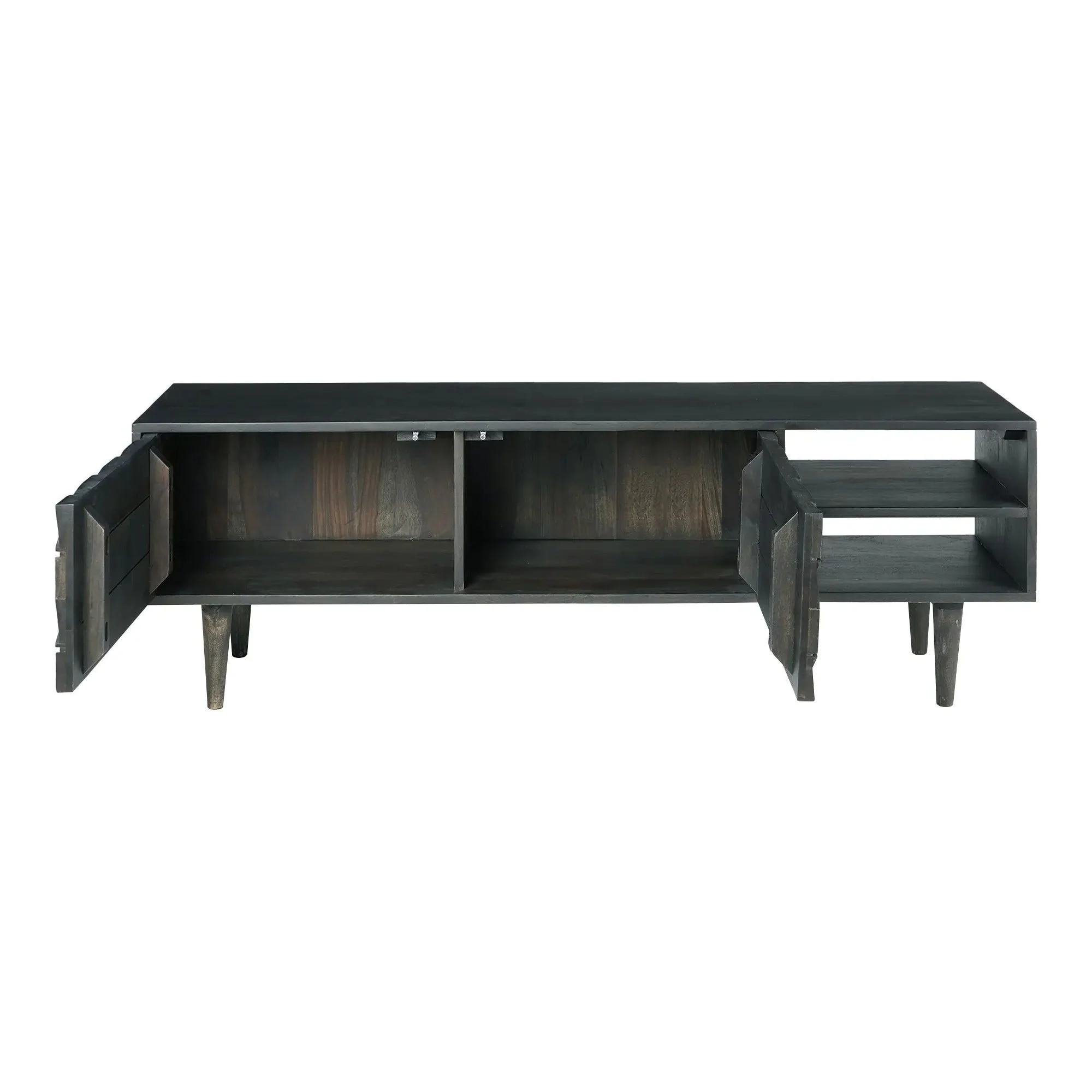 Moe's Home Collection Pablo Black Entertainment Unit - Image 3