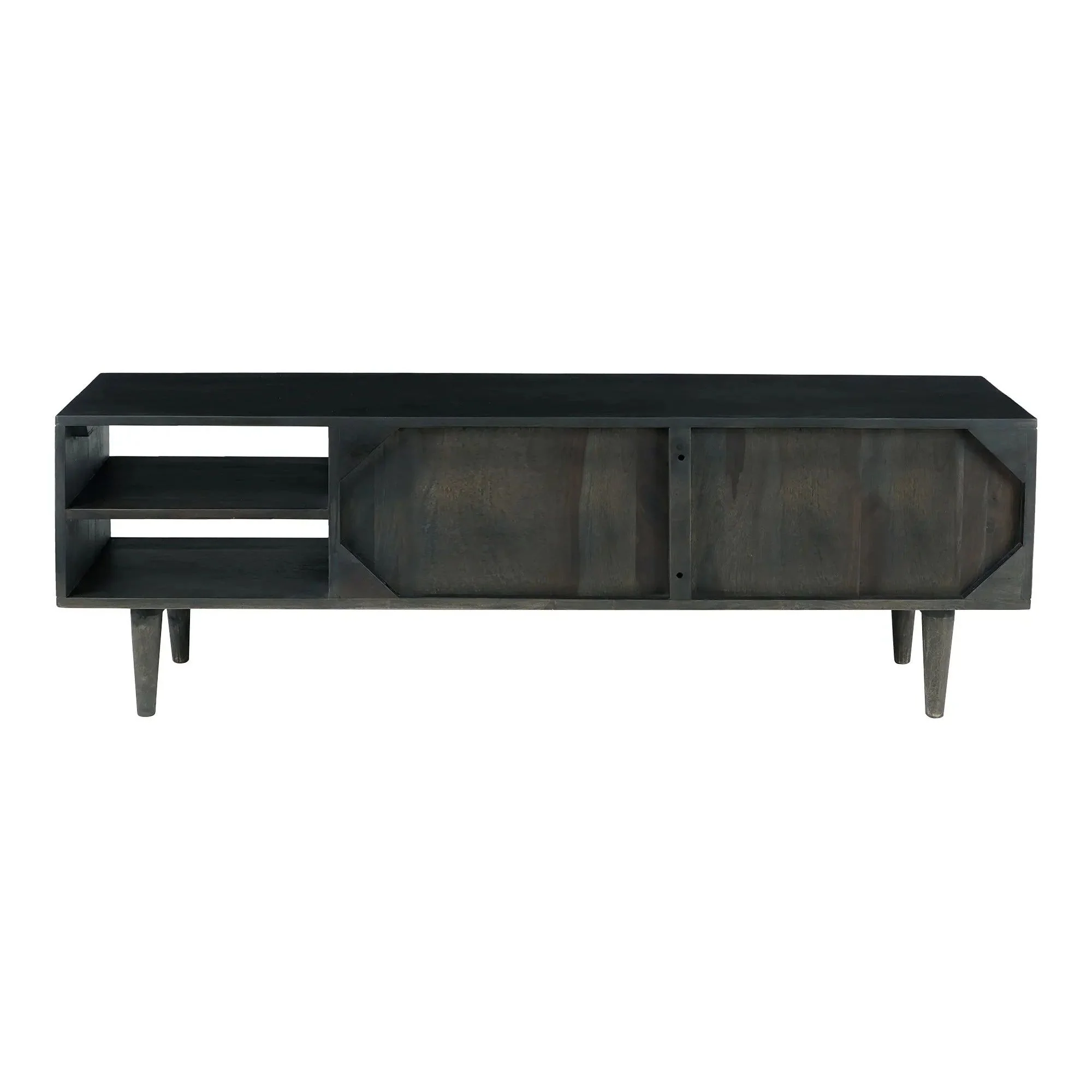 Moe's Home Collection Pablo Black Entertainment Unit - Image 5